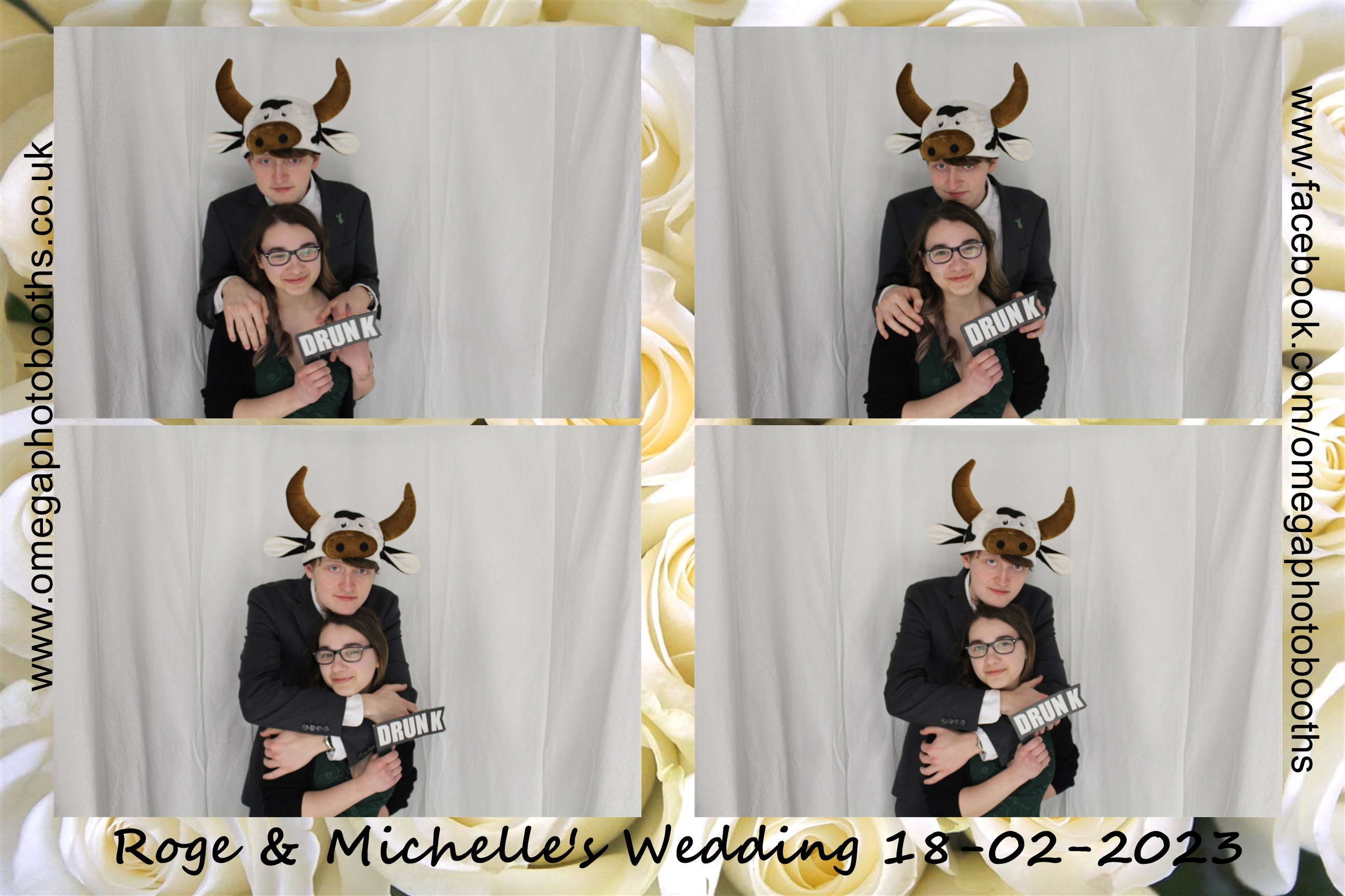 Michelle and Roger's Wedding | View more photos from the event at gallery.omegaphotobooths.co.uk/u/Omega-Photobooths/Michelle-and-Rogers-Wedding