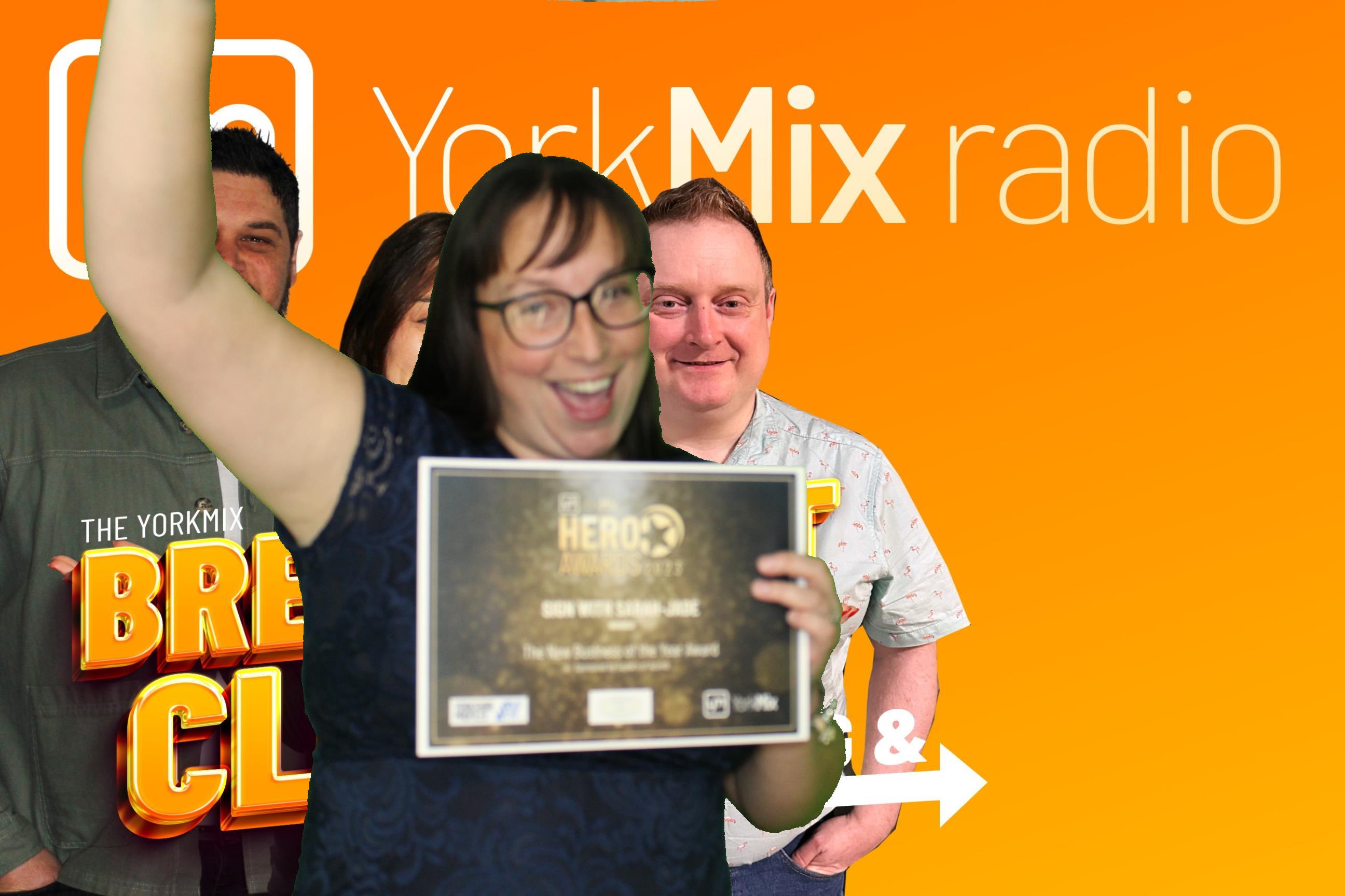 YORKMIX HERO AWARDS 2023 | View more photos from the event at gallery.omegaphotobooths.co.uk/u/Omega-Photobooths/YORKMIX-HERO-AWARDS-2023