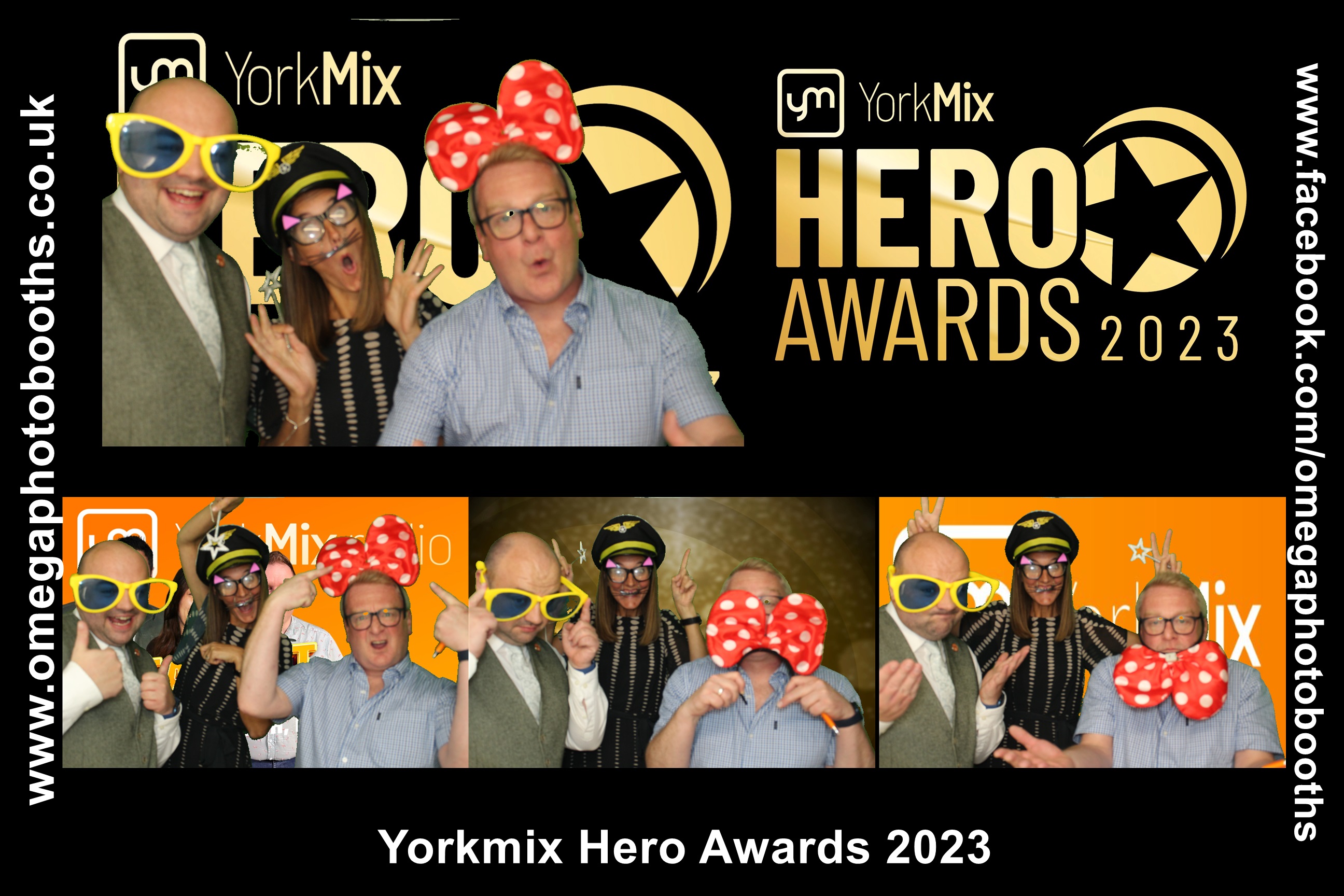 YORKMIX HERO AWARDS 2023 | View more photos from the event at gallery.omegaphotobooths.co.uk/u/Omega-Photobooths/YORKMIX-HERO-AWARDS-2023