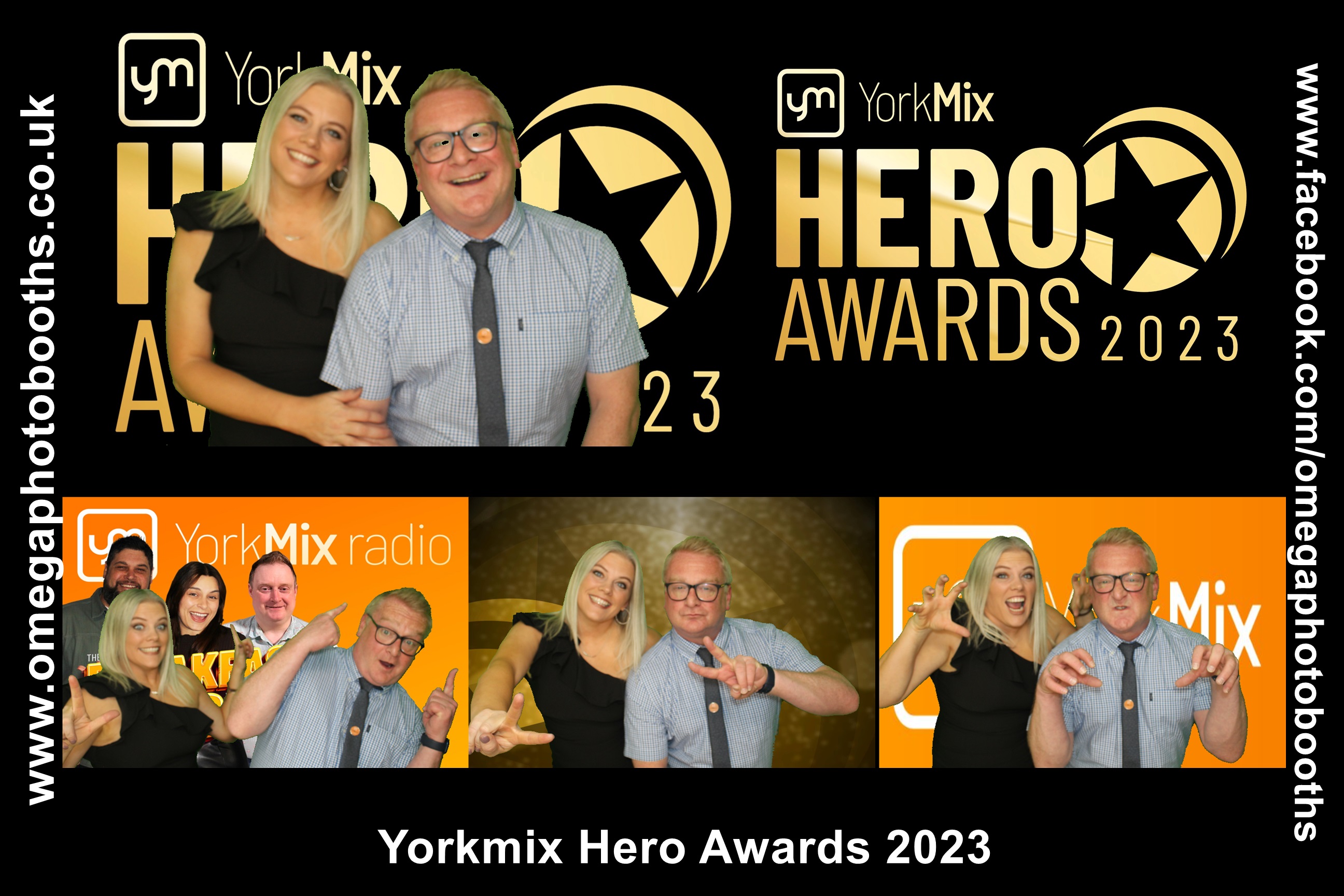 YORKMIX HERO AWARDS 2023 | View more photos from the event at gallery.omegaphotobooths.co.uk/u/Omega-Photobooths/YORKMIX-HERO-AWARDS-2023