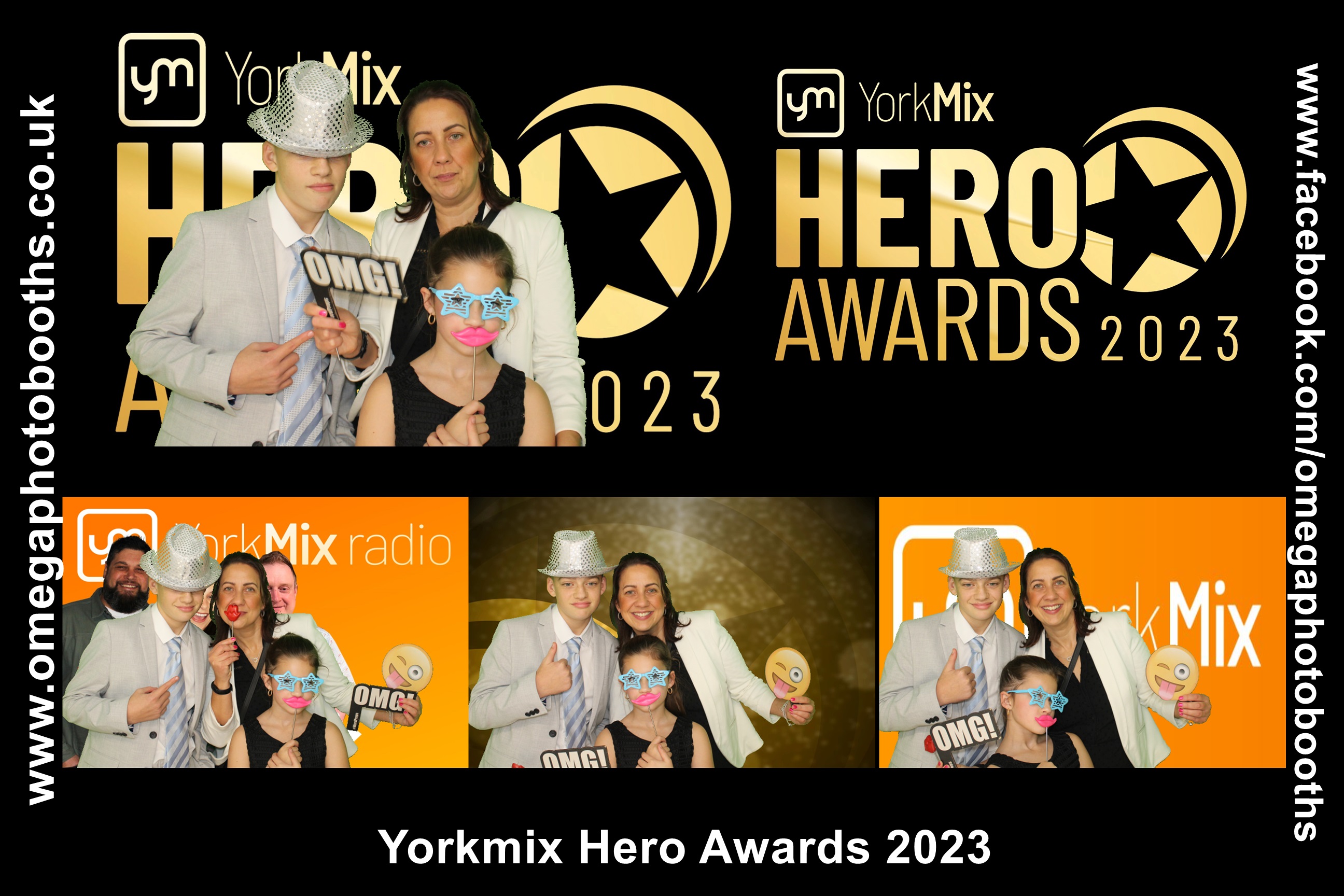 YORKMIX HERO AWARDS 2023 | View more photos from the event at gallery.omegaphotobooths.co.uk/u/Omega-Photobooths/YORKMIX-HERO-AWARDS-2023