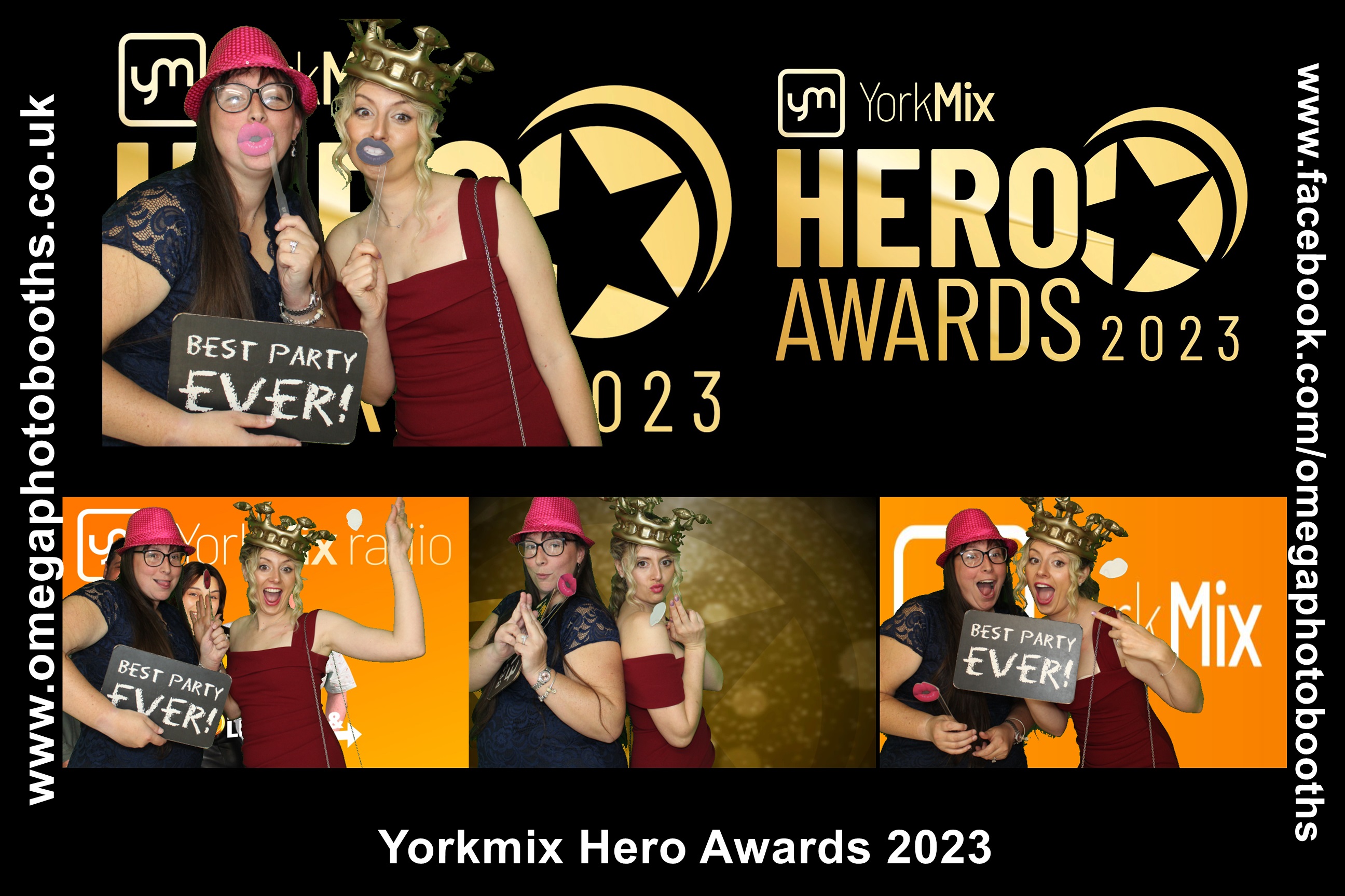 YORKMIX HERO AWARDS 2023 | View more photos from the event at gallery.omegaphotobooths.co.uk/u/Omega-Photobooths/YORKMIX-HERO-AWARDS-2023
