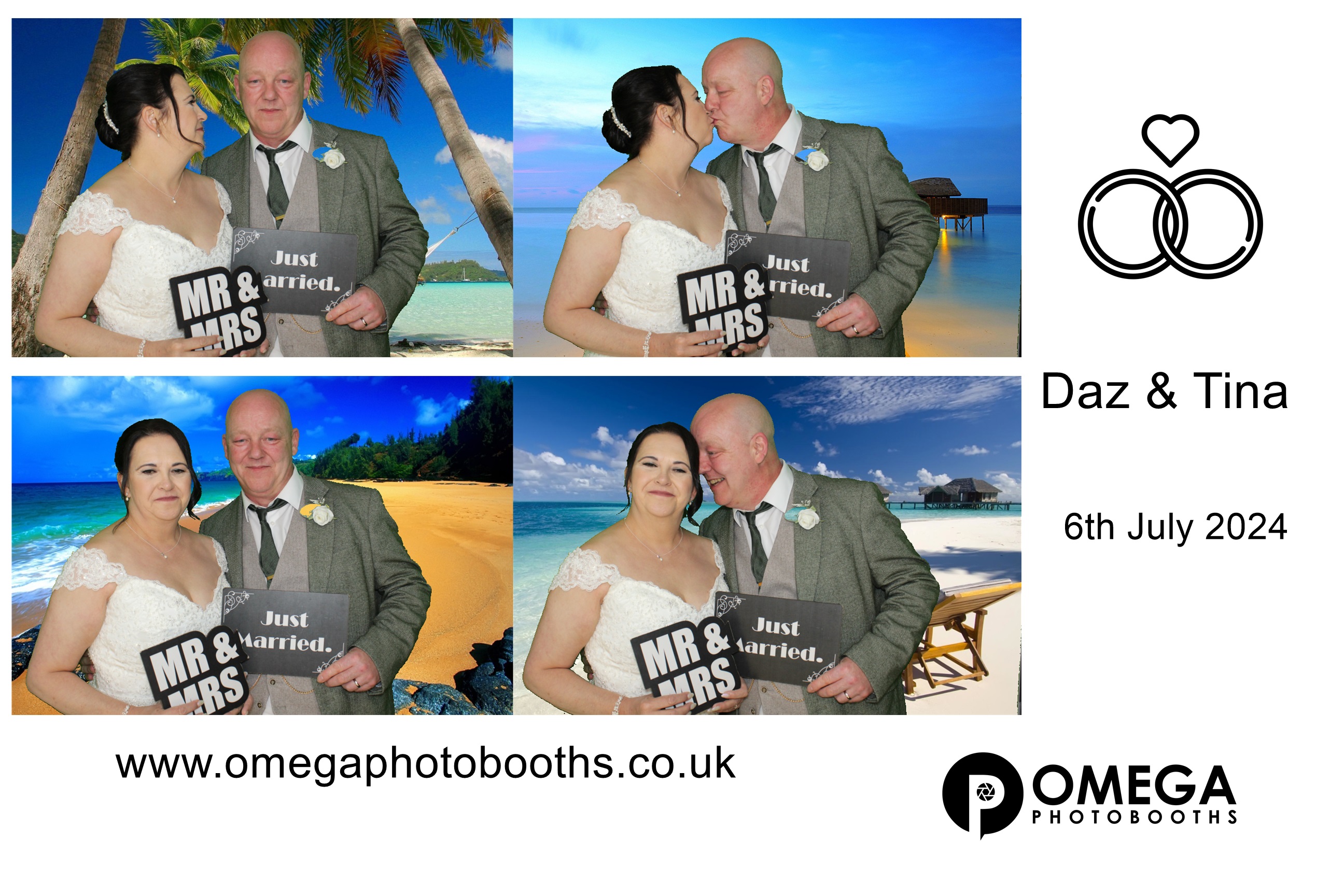 Daz & Tina's Wedding | View more photos from the event at gallery.omegaphotobooths.co.uk/u/Omega-Photobooths/Daz-Tinas-Wedding