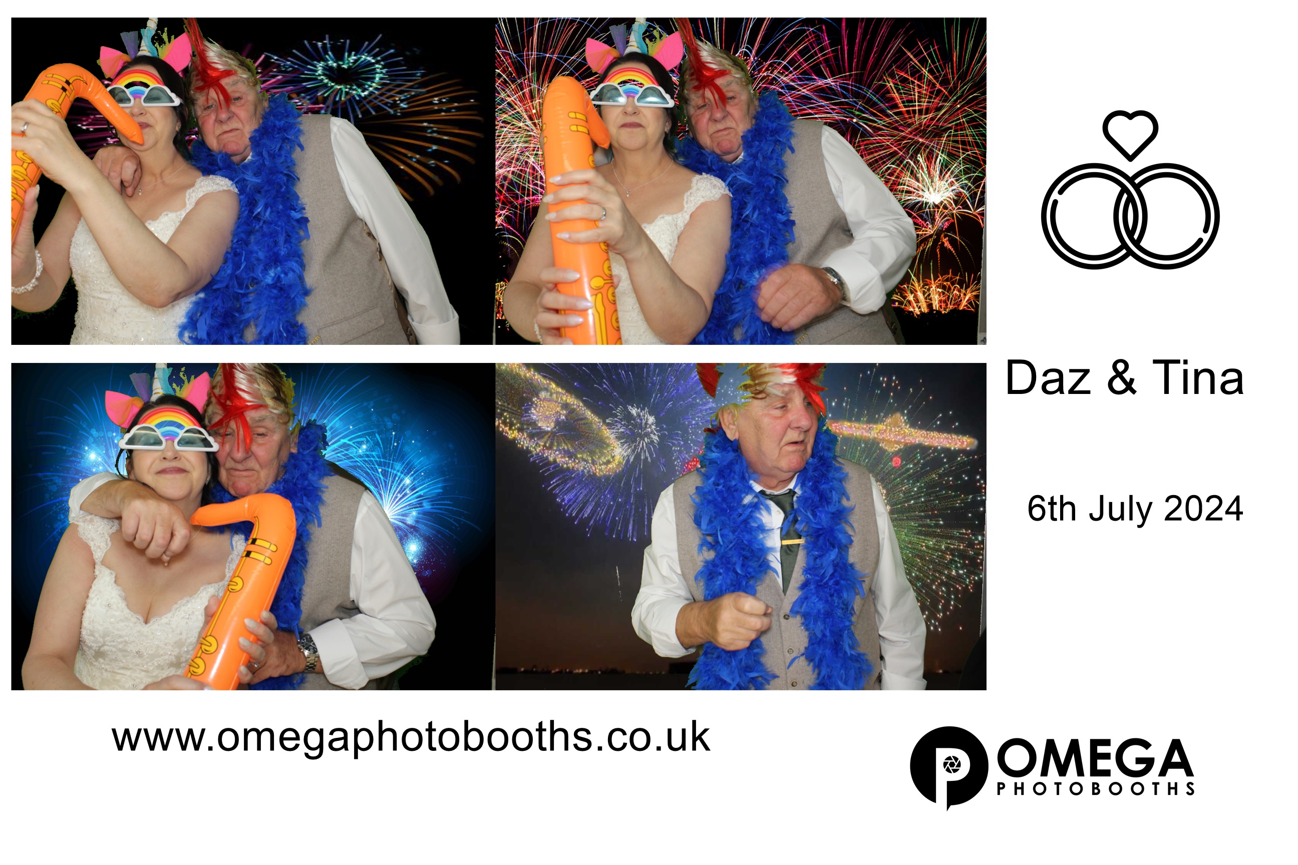 Daz & Tina's Wedding | View more photos from the event at gallery.omegaphotobooths.co.uk/u/Omega-Photobooths/Daz-Tinas-Wedding