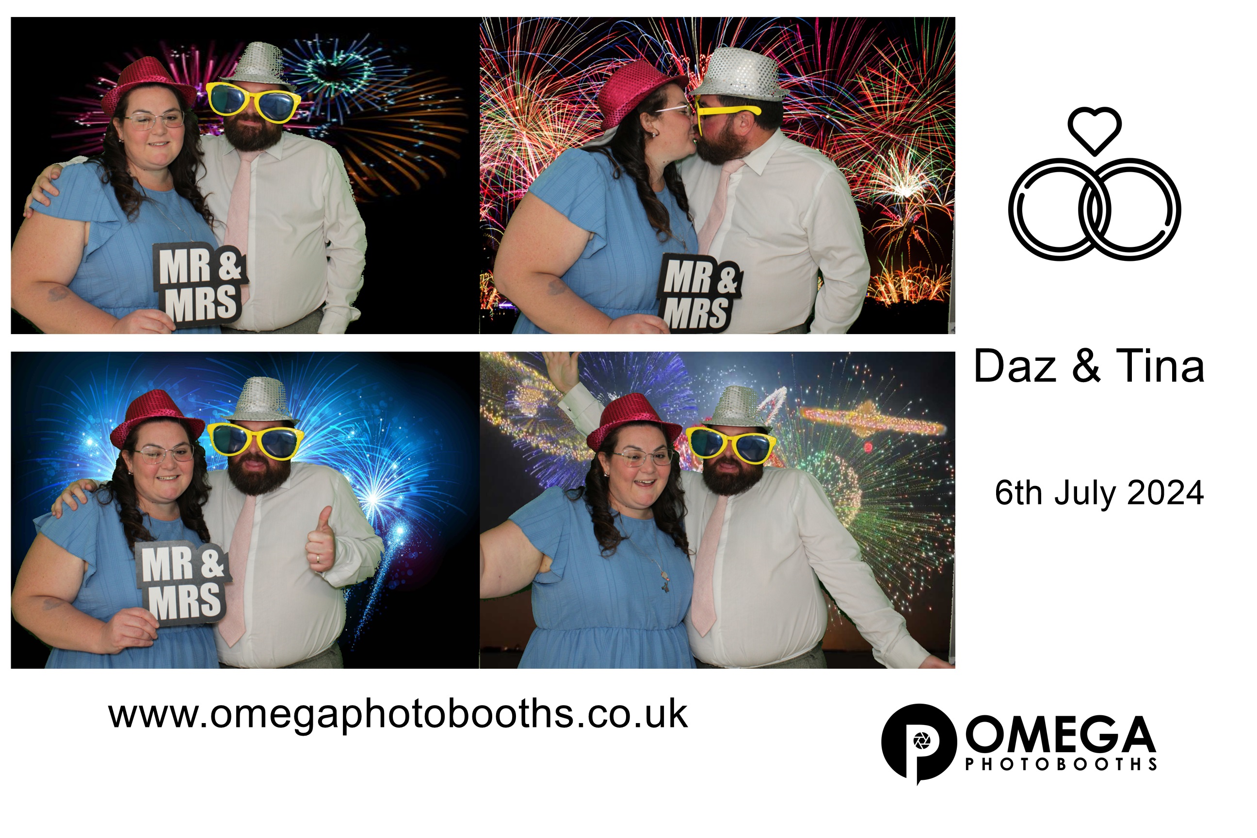 Daz & Tina's Wedding | View more photos from the event at gallery.omegaphotobooths.co.uk/u/Omega-Photobooths/Daz-Tinas-Wedding