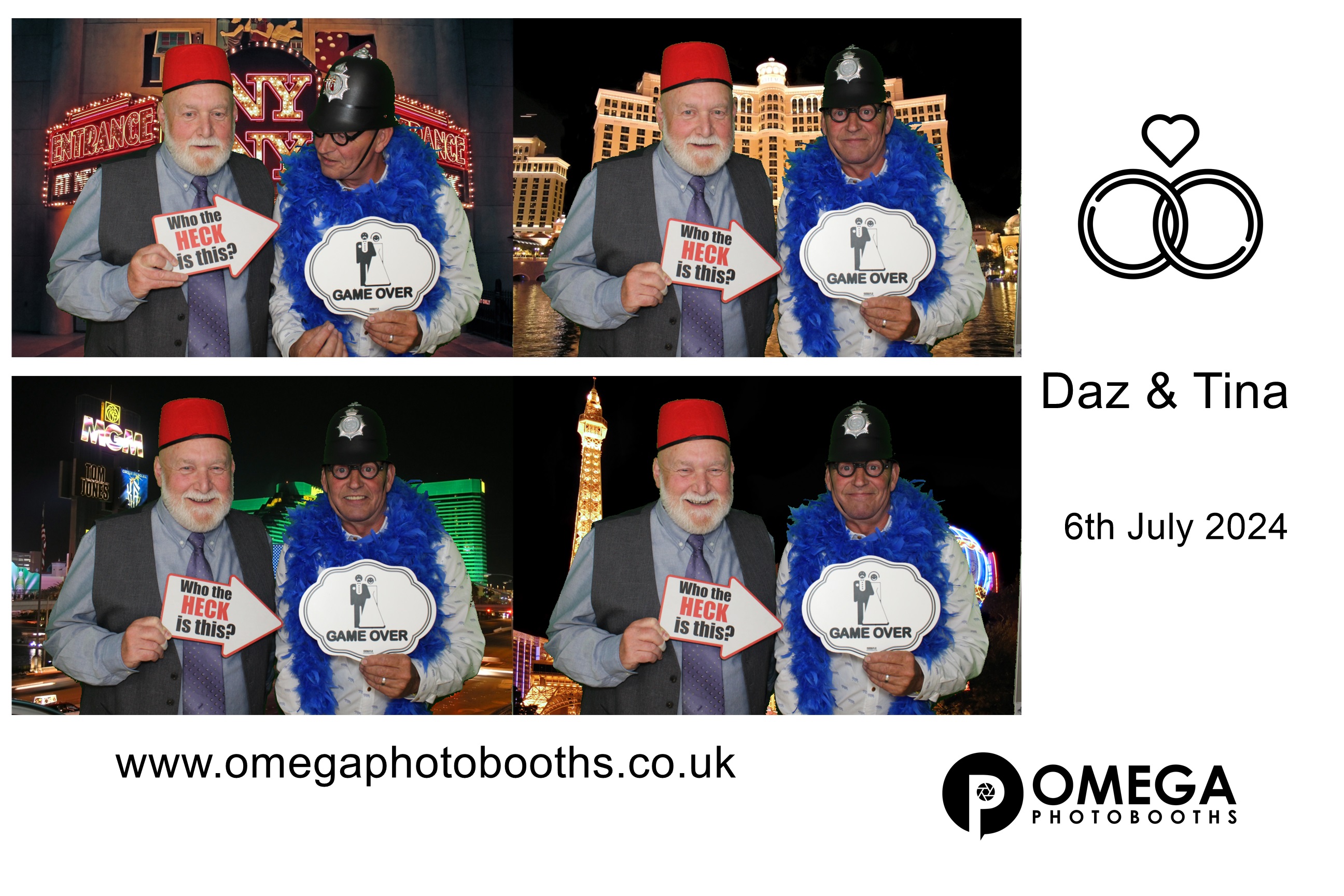 Daz & Tina's Wedding | View more photos from the event at gallery.omegaphotobooths.co.uk/u/Omega-Photobooths/Daz-Tinas-Wedding