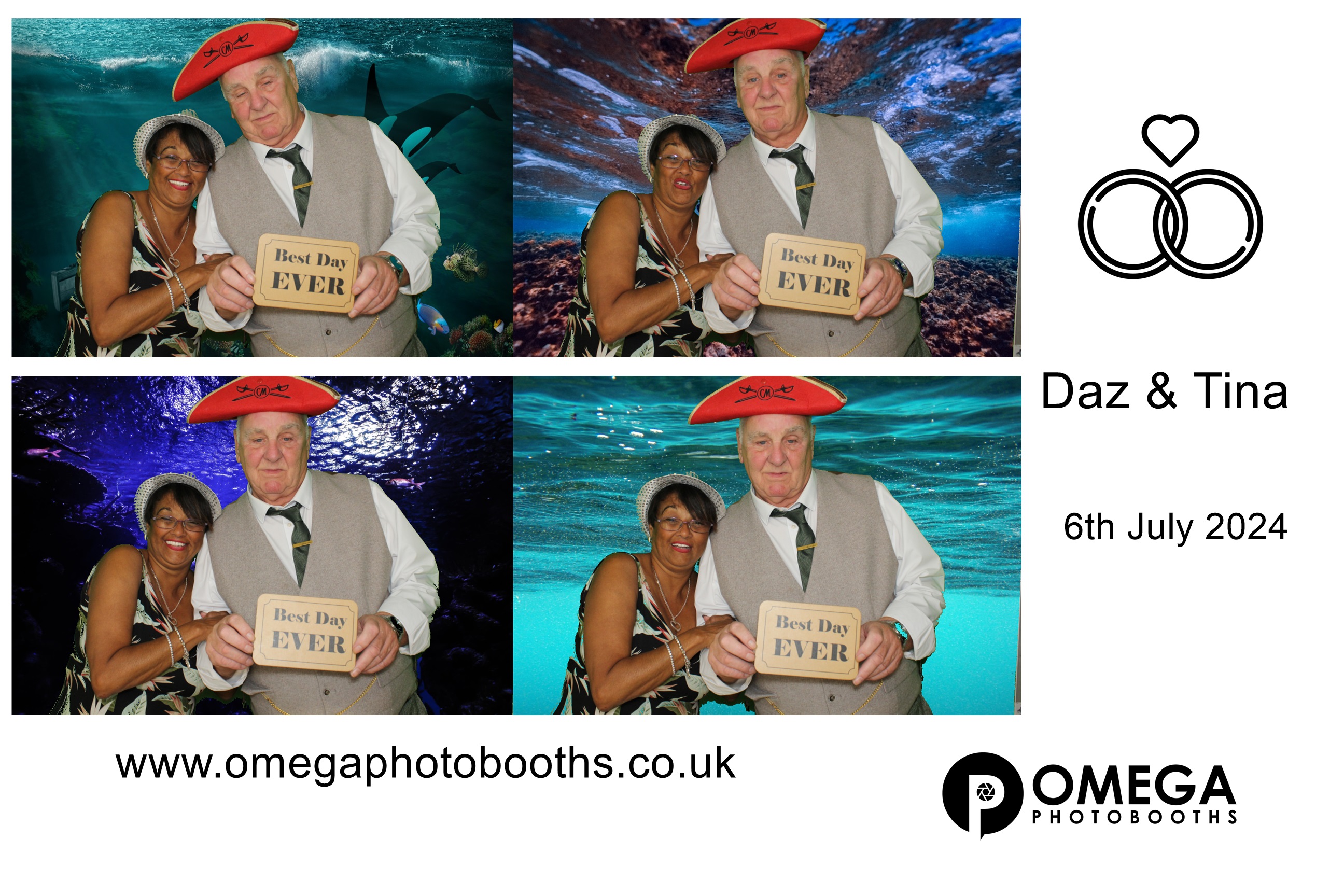 Daz & Tina's Wedding | View more photos from the event at gallery.omegaphotobooths.co.uk/u/Omega-Photobooths/Daz-Tinas-Wedding