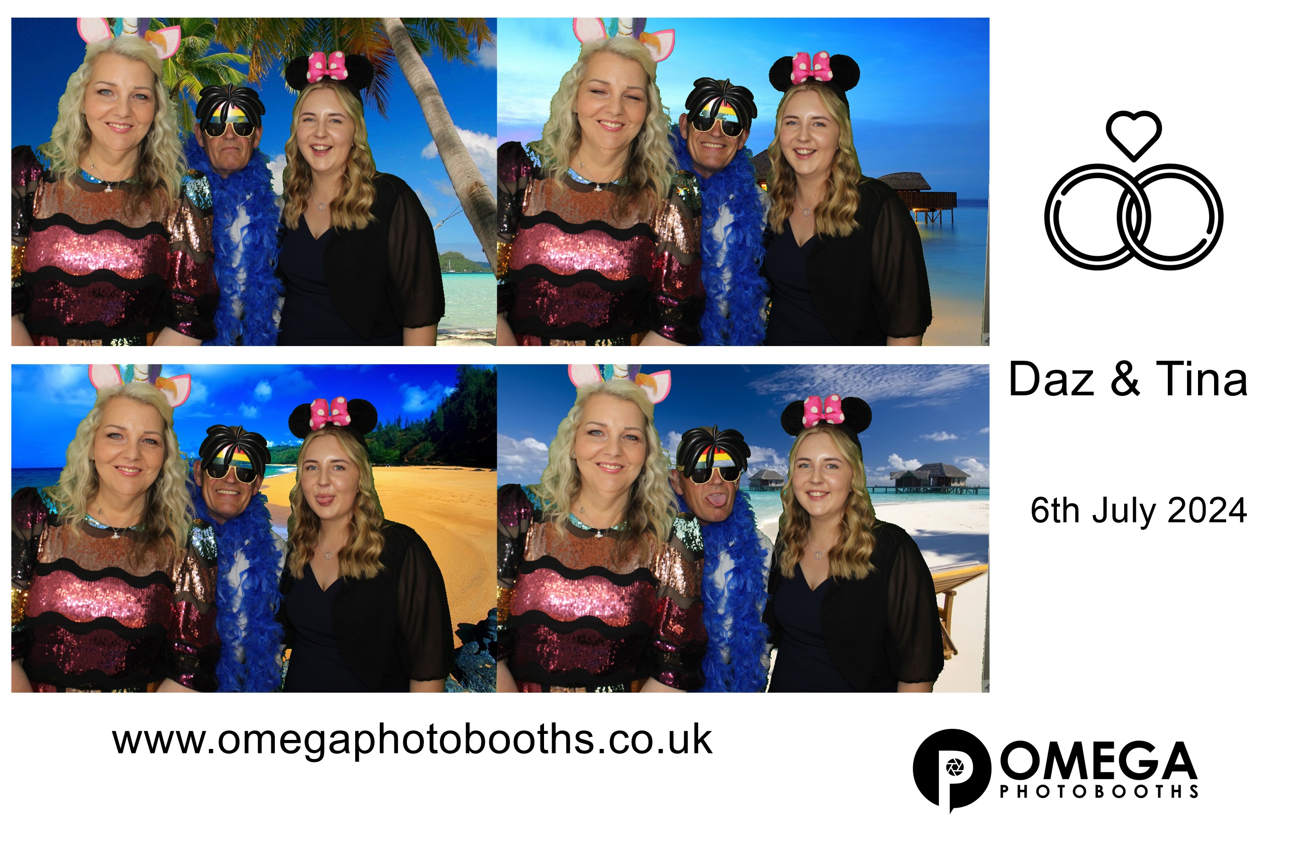 Daz & Tina's Wedding | View more photos from the event at gallery.omegaphotobooths.co.uk/u/Omega-Photobooths/Daz-Tinas-Wedding