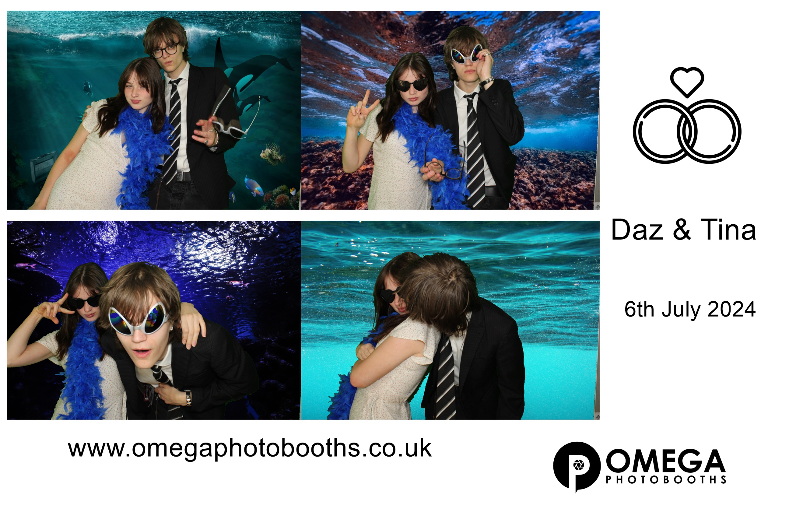 Daz & Tina's Wedding | View more photos from the event at gallery.omegaphotobooths.co.uk/u/Omega-Photobooths/Daz-Tinas-Wedding