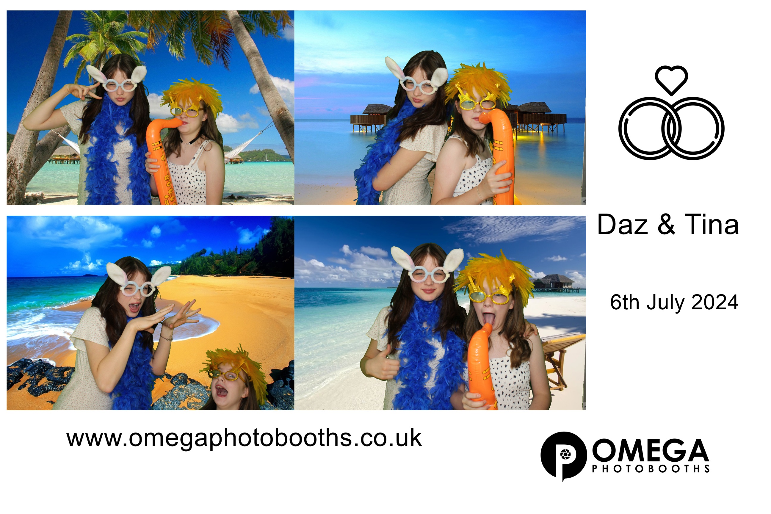 Daz & Tina's Wedding | View more photos from the event at gallery.omegaphotobooths.co.uk/u/Omega-Photobooths/Daz-Tinas-Wedding