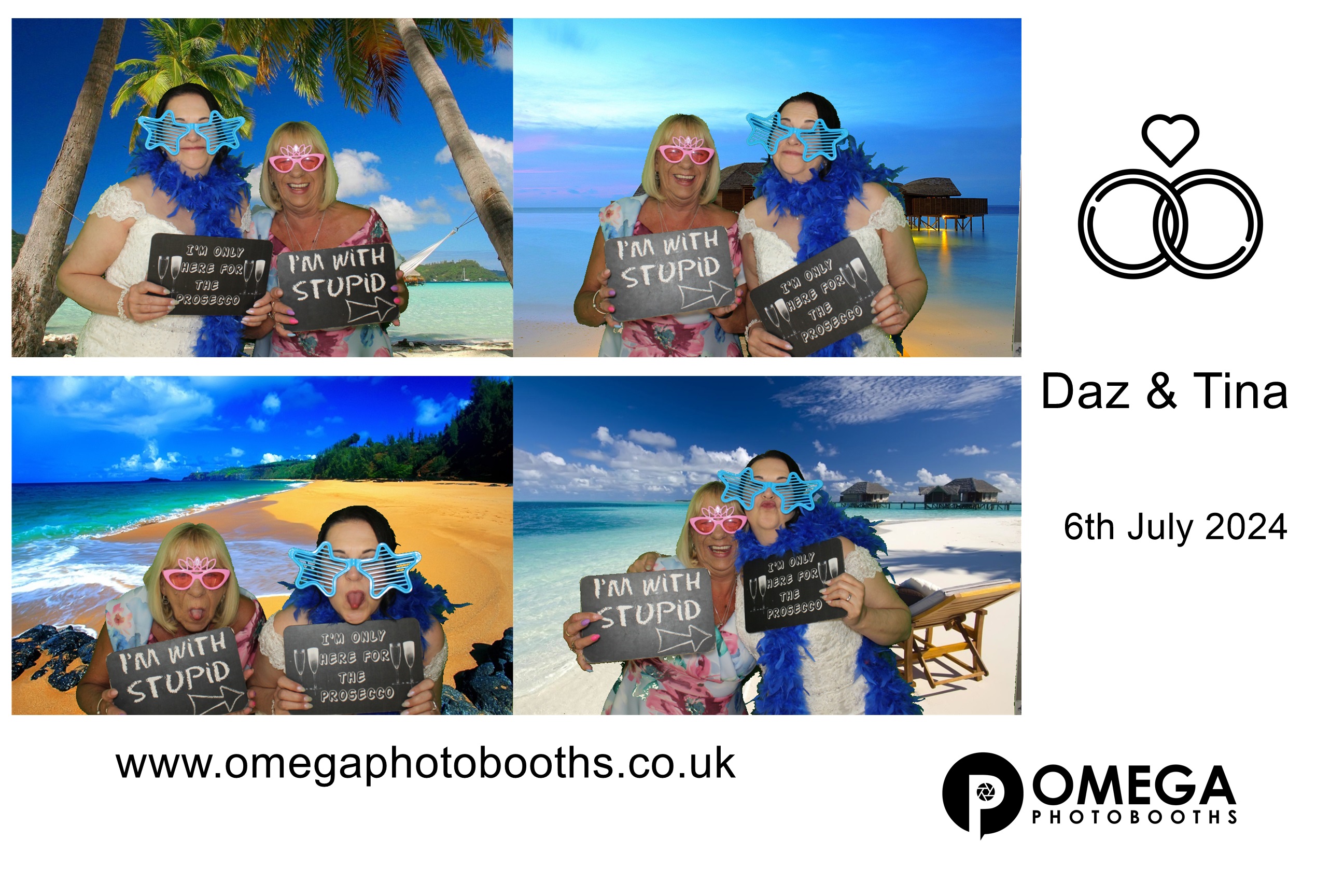 Daz & Tina's Wedding | View more photos from the event at gallery.omegaphotobooths.co.uk/u/Omega-Photobooths/Daz-Tinas-Wedding