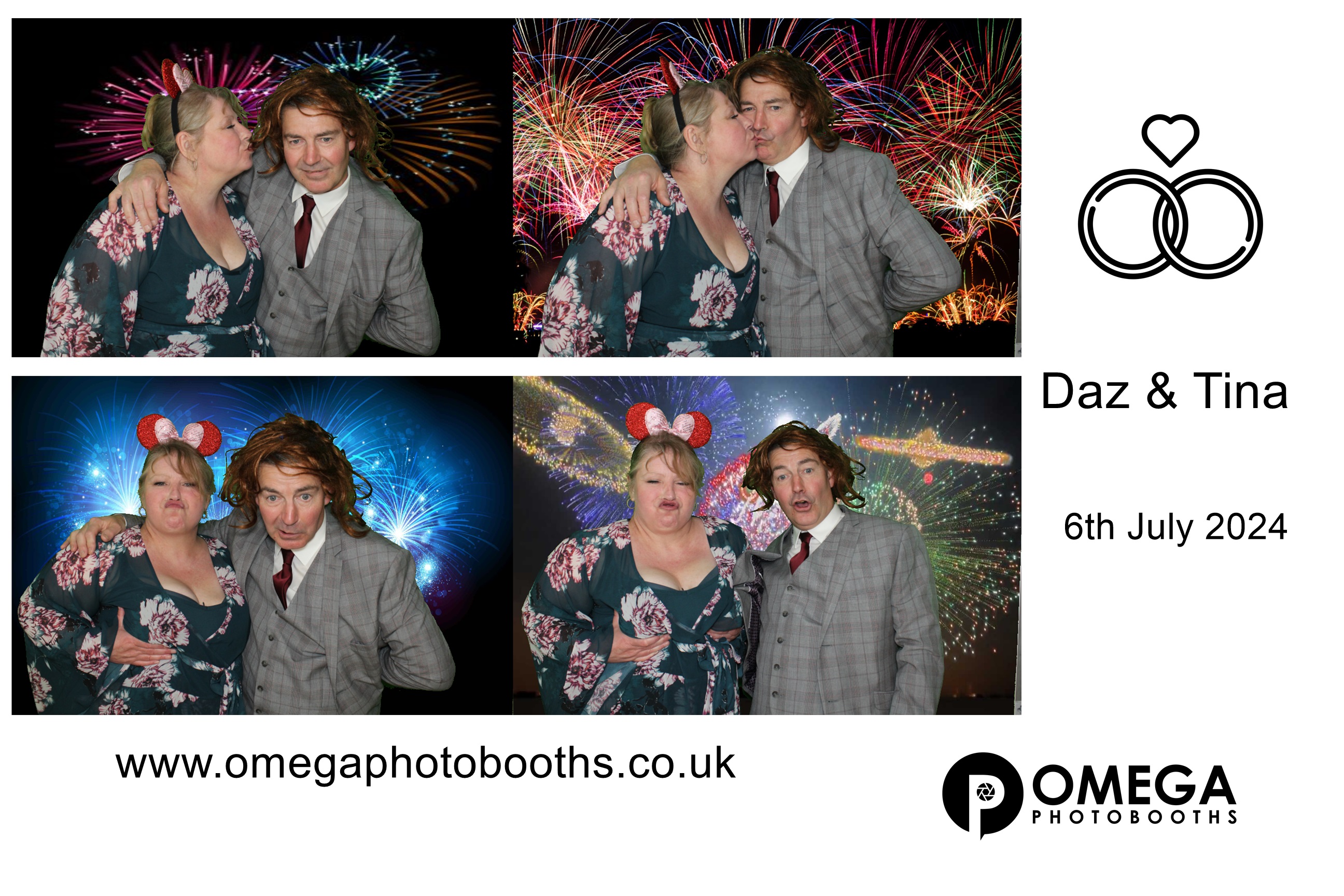 Daz & Tina's Wedding | View more photos from the event at gallery.omegaphotobooths.co.uk/u/Omega-Photobooths/Daz-Tinas-Wedding