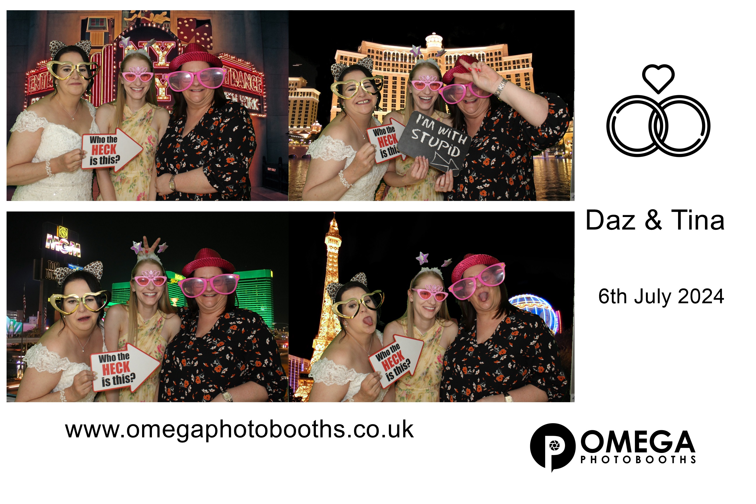 Daz & Tina's Wedding | View more photos from the event at gallery.omegaphotobooths.co.uk/u/Omega-Photobooths/Daz-Tinas-Wedding