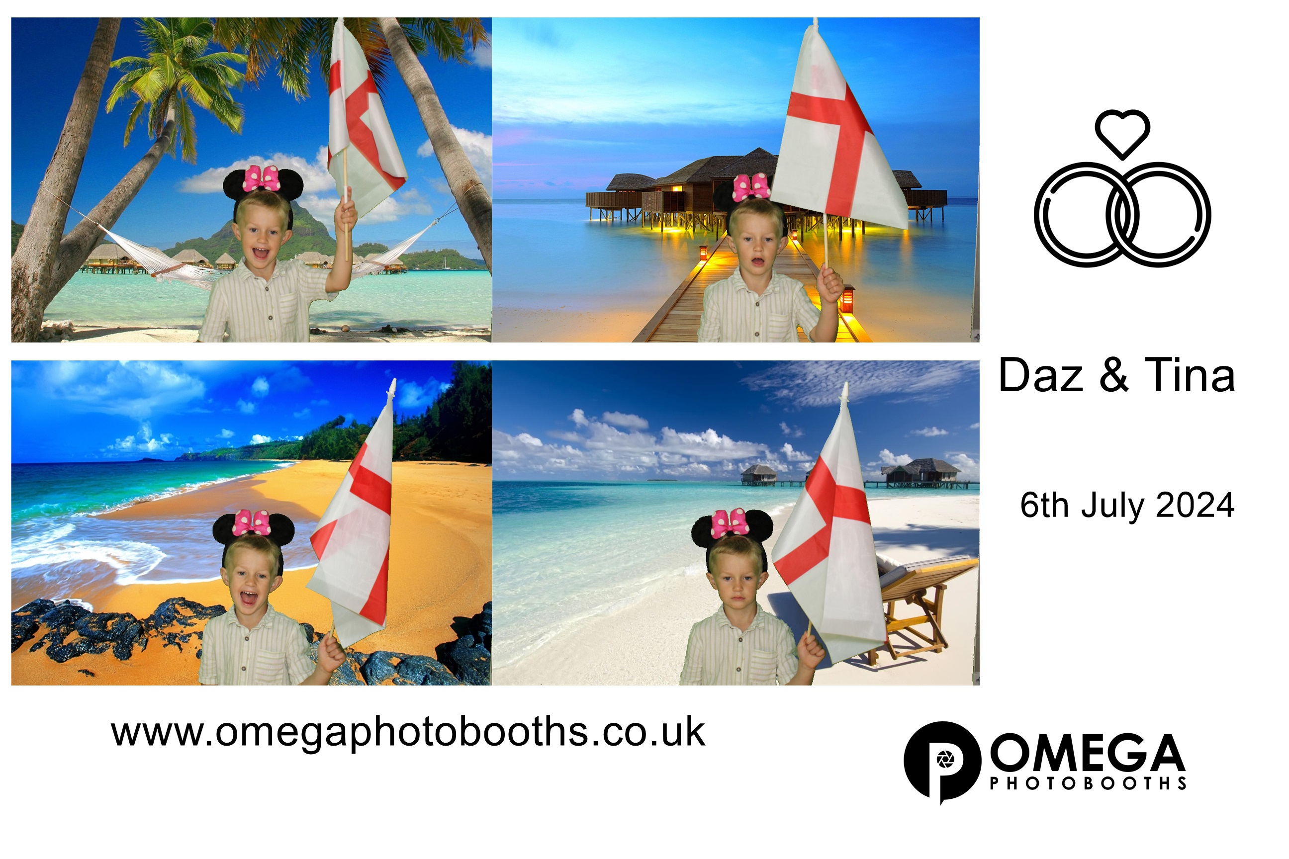 Daz & Tina's Wedding | View more photos from the event at gallery.omegaphotobooths.co.uk/u/Omega-Photobooths/Daz-Tinas-Wedding