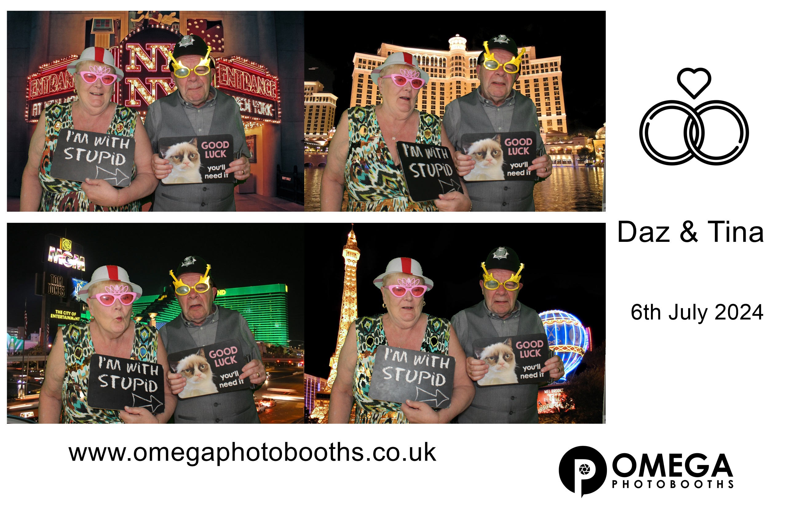 Daz & Tina's Wedding | View more photos from the event at gallery.omegaphotobooths.co.uk/u/Omega-Photobooths/Daz-Tinas-Wedding