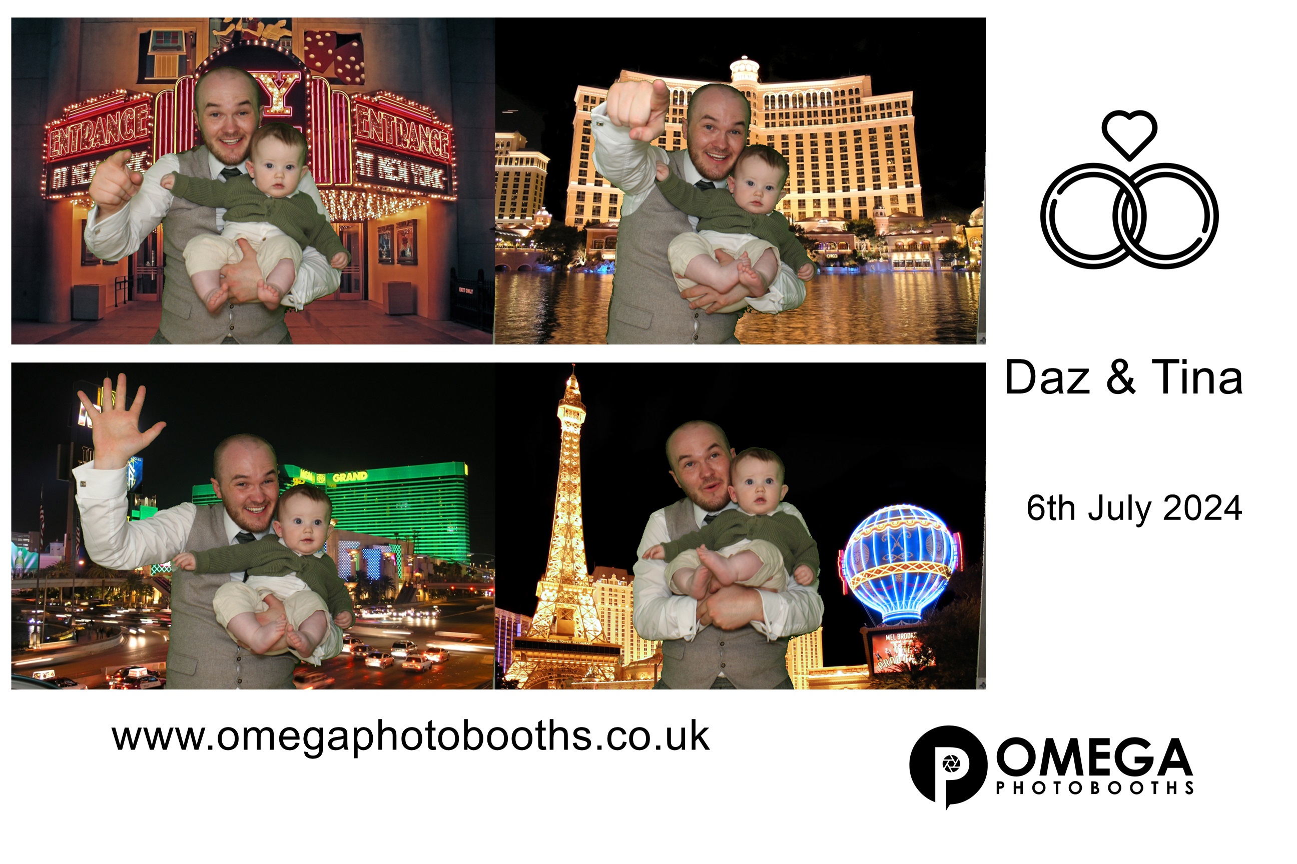 Daz & Tina's Wedding | View more photos from the event at gallery.omegaphotobooths.co.uk/u/Omega-Photobooths/Daz-Tinas-Wedding