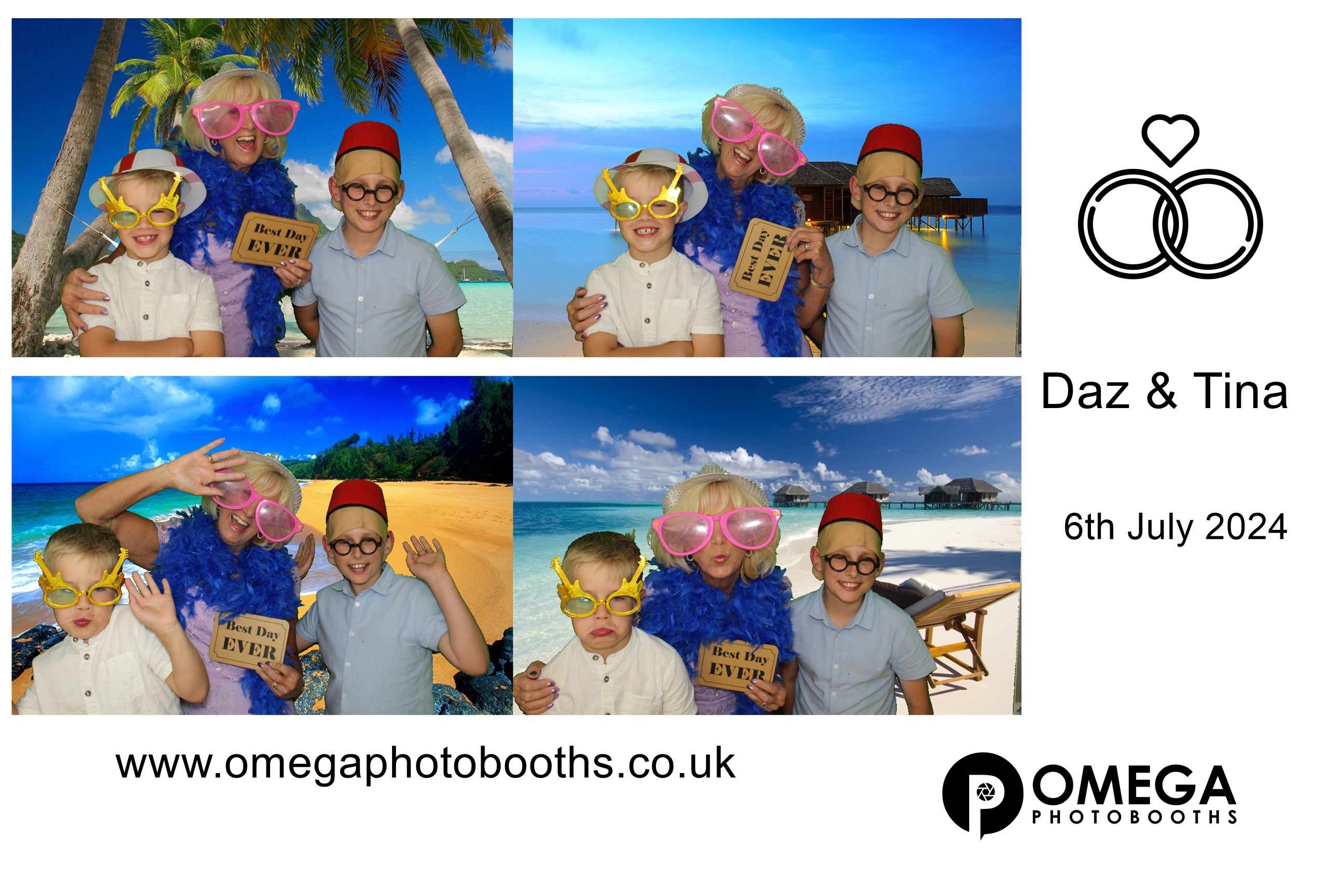 Daz & Tina's Wedding | View more photos from the event at gallery.omegaphotobooths.co.uk/u/Omega-Photobooths/Daz-Tinas-Wedding