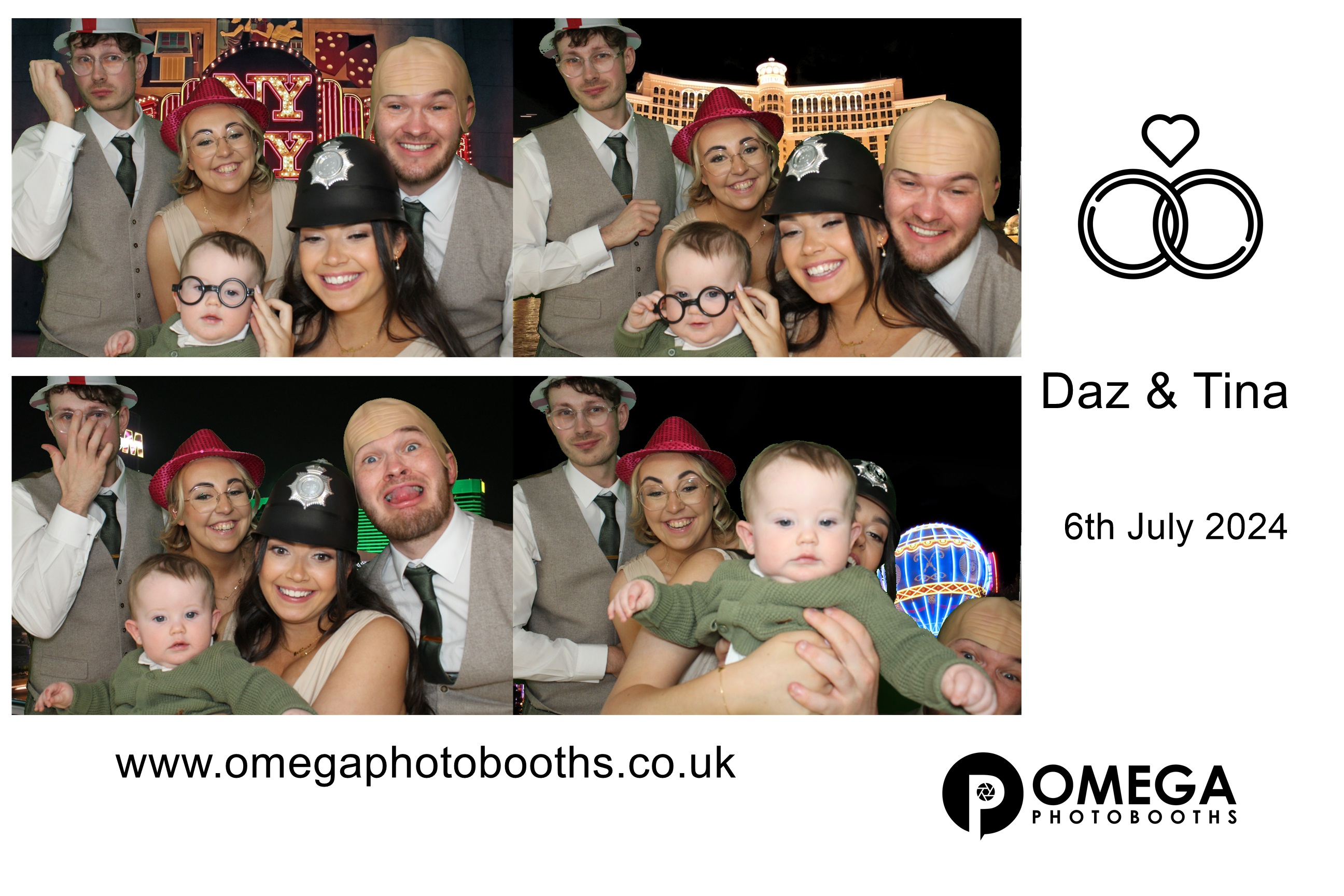 Daz & Tina's Wedding | View more photos from the event at gallery.omegaphotobooths.co.uk/u/Omega-Photobooths/Daz-Tinas-Wedding
