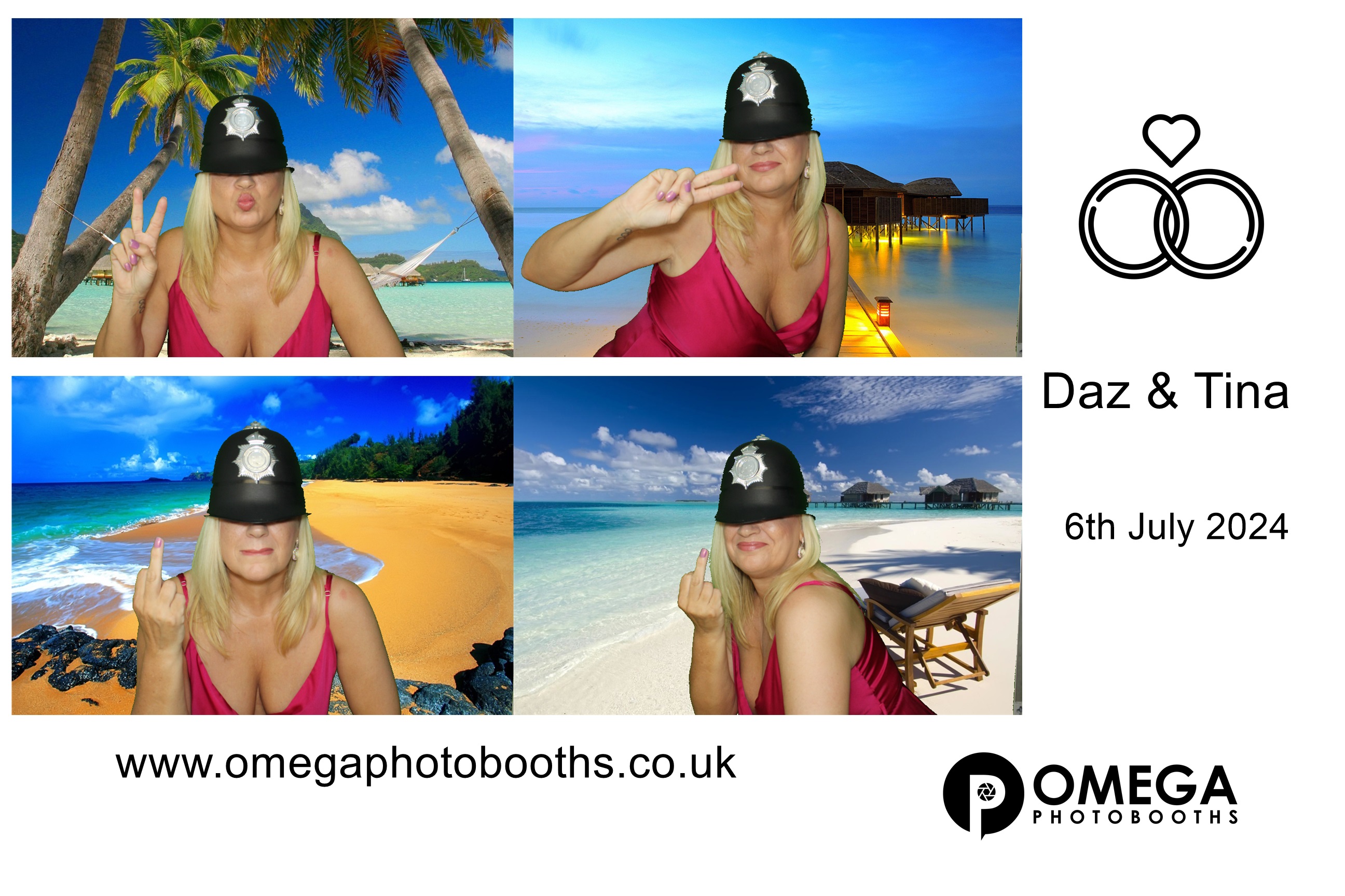 Daz & Tina's Wedding | View more photos from the event at gallery.omegaphotobooths.co.uk/u/Omega-Photobooths/Daz-Tinas-Wedding