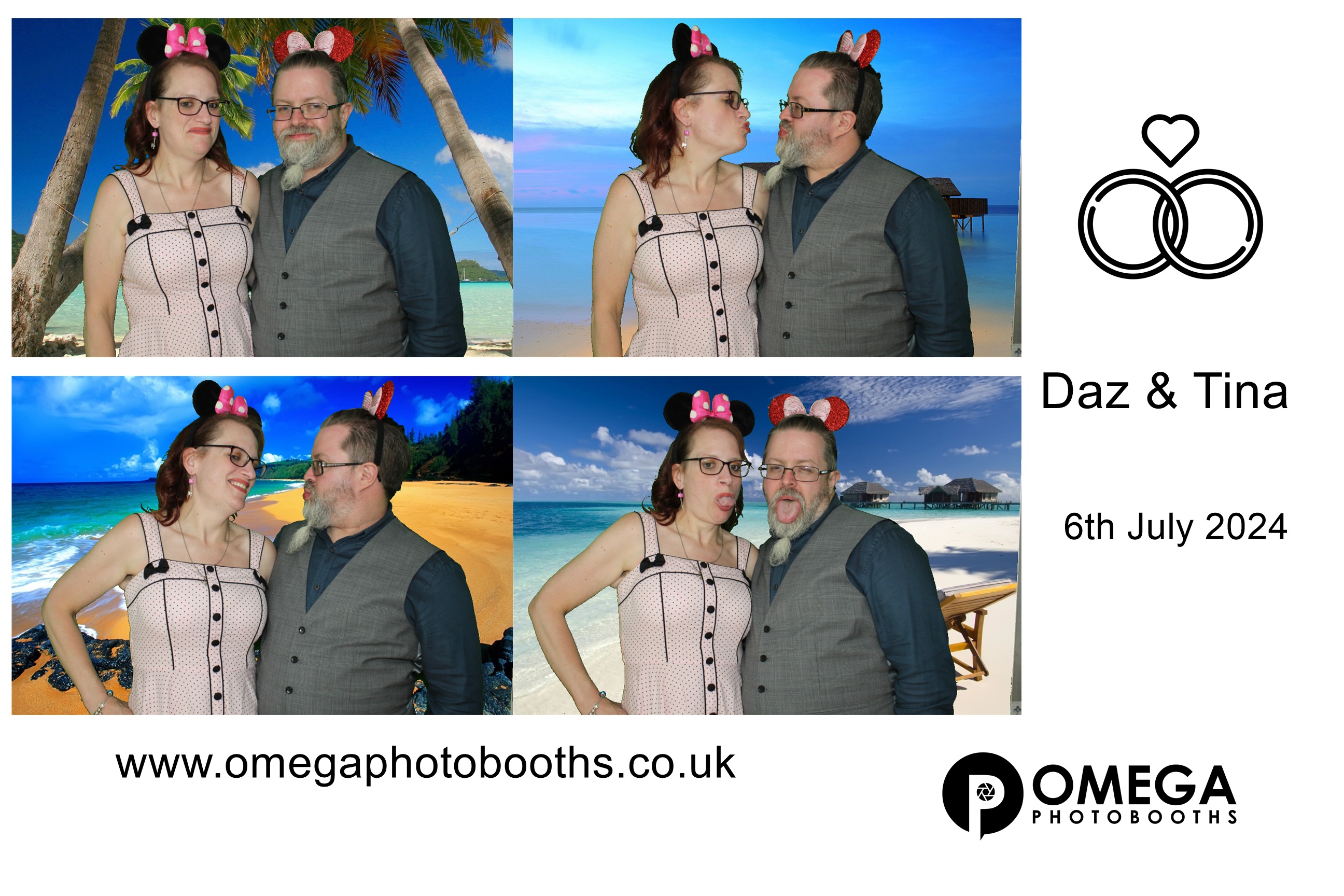 Daz & Tina's Wedding | View more photos from the event at gallery.omegaphotobooths.co.uk/u/Omega-Photobooths/Daz-Tinas-Wedding
