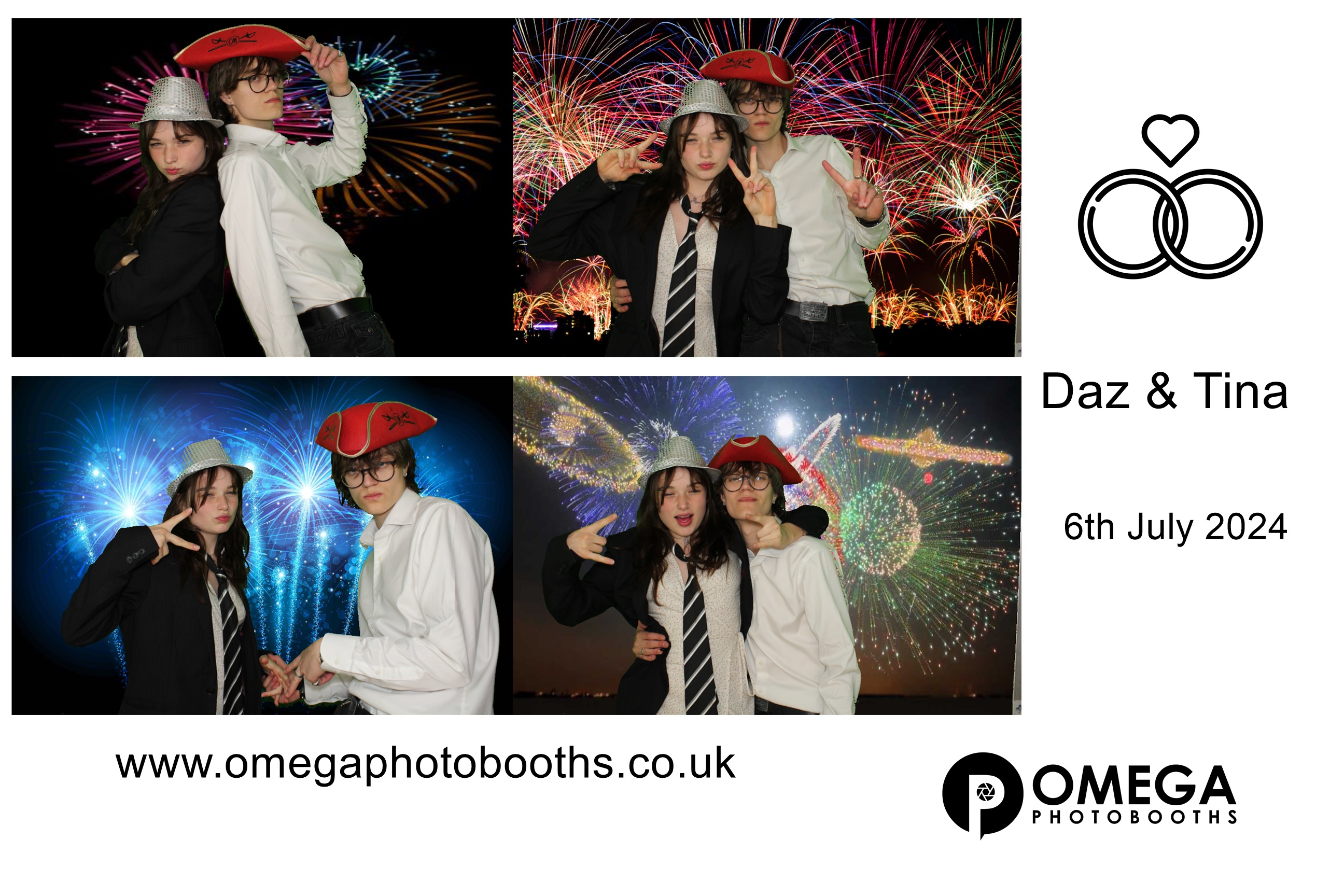 Daz & Tina's Wedding | View more photos from the event at gallery.omegaphotobooths.co.uk/u/Omega-Photobooths/Daz-Tinas-Wedding