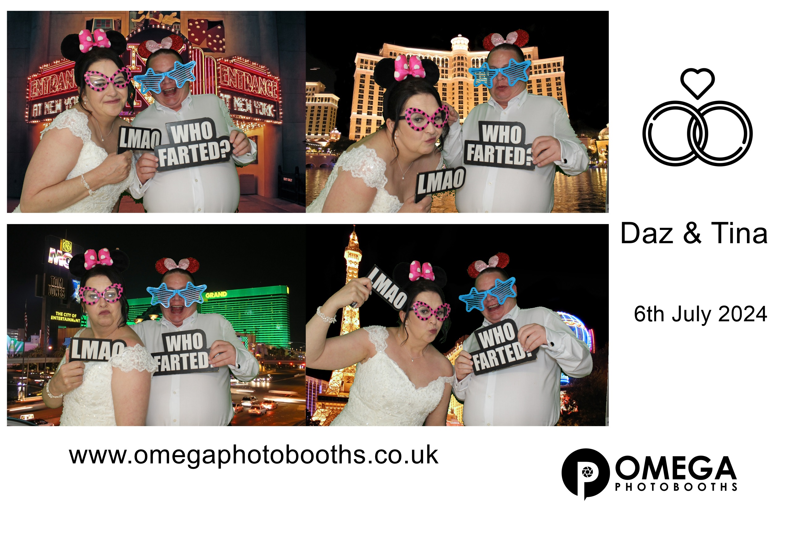 Daz & Tina's Wedding | View more photos from the event at gallery.omegaphotobooths.co.uk/u/Omega-Photobooths/Daz-Tinas-Wedding