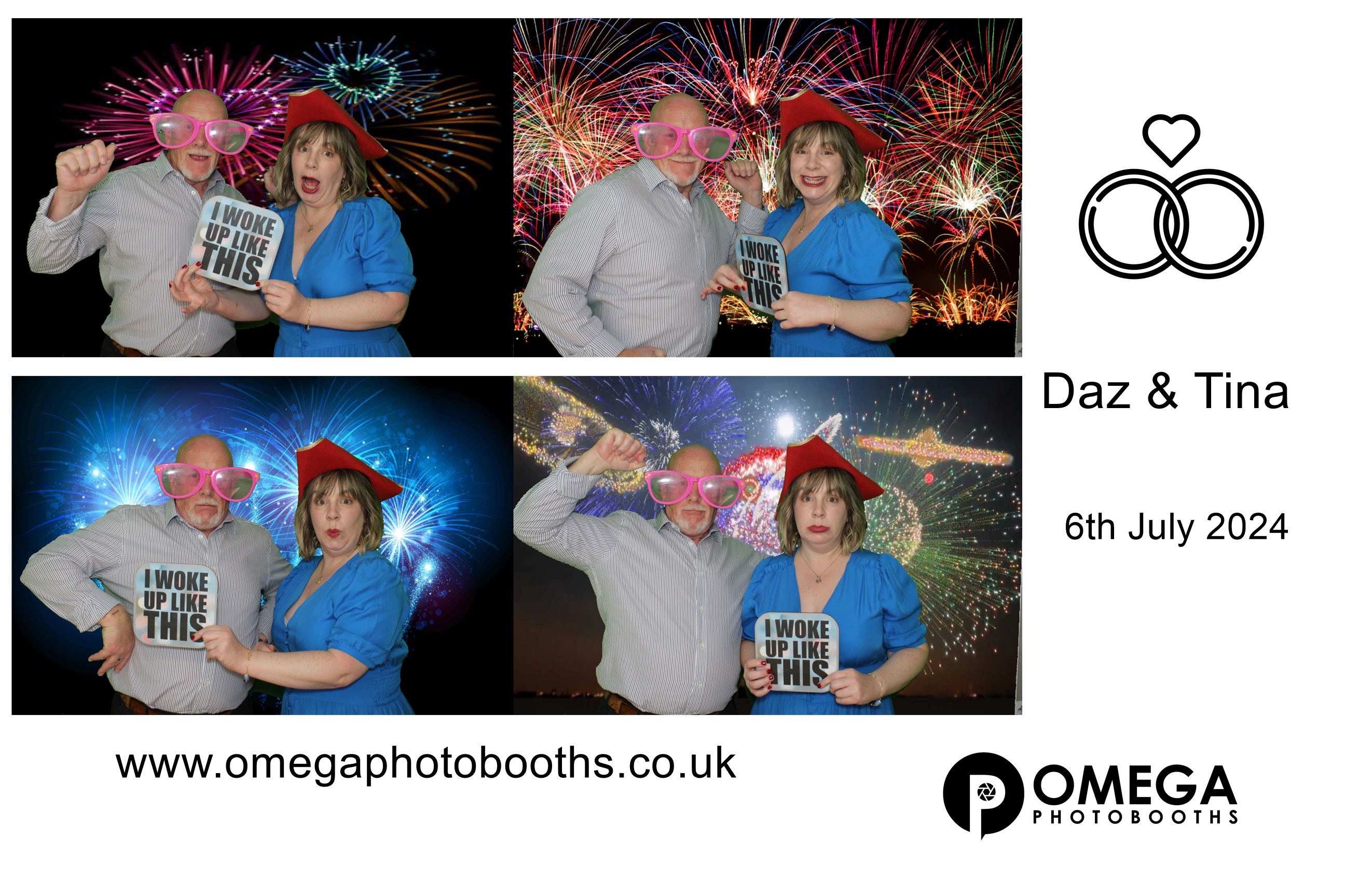 Daz & Tina's Wedding | View more photos from the event at gallery.omegaphotobooths.co.uk/u/Omega-Photobooths/Daz-Tinas-Wedding