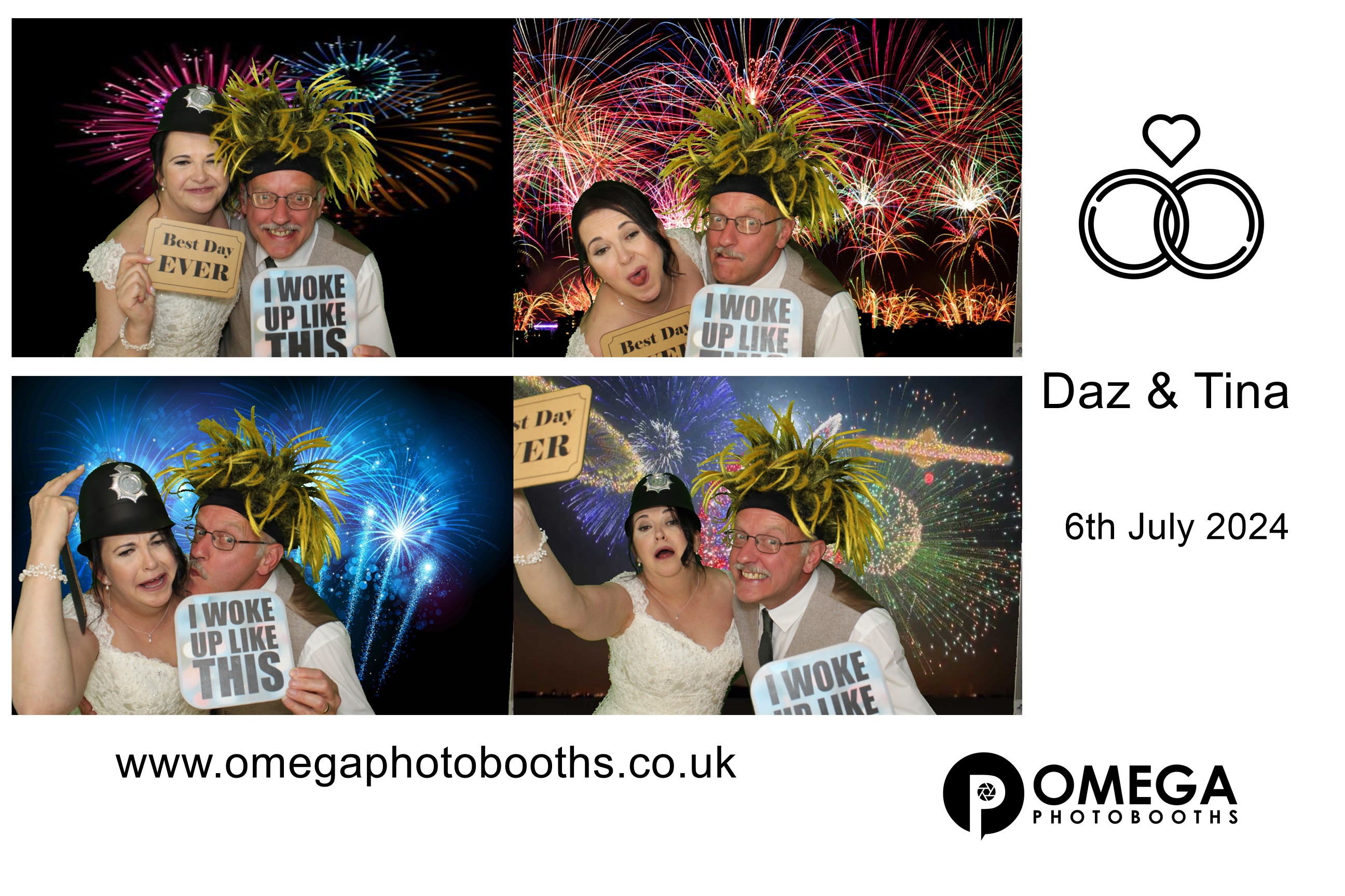 Daz & Tina's Wedding | View more photos from the event at gallery.omegaphotobooths.co.uk/u/Omega-Photobooths/Daz-Tinas-Wedding