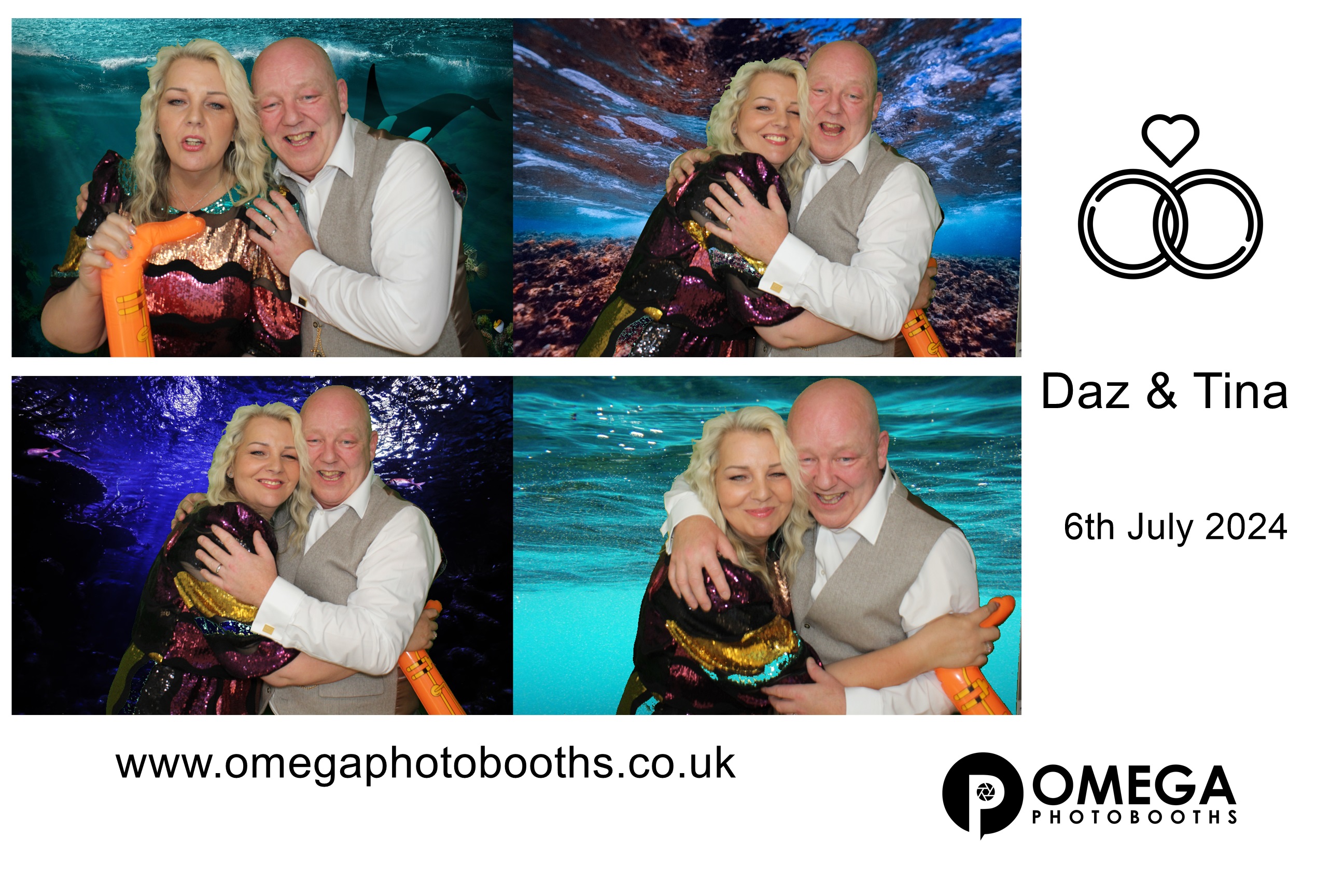 Daz & Tina's Wedding | View more photos from the event at gallery.omegaphotobooths.co.uk/u/Omega-Photobooths/Daz-Tinas-Wedding