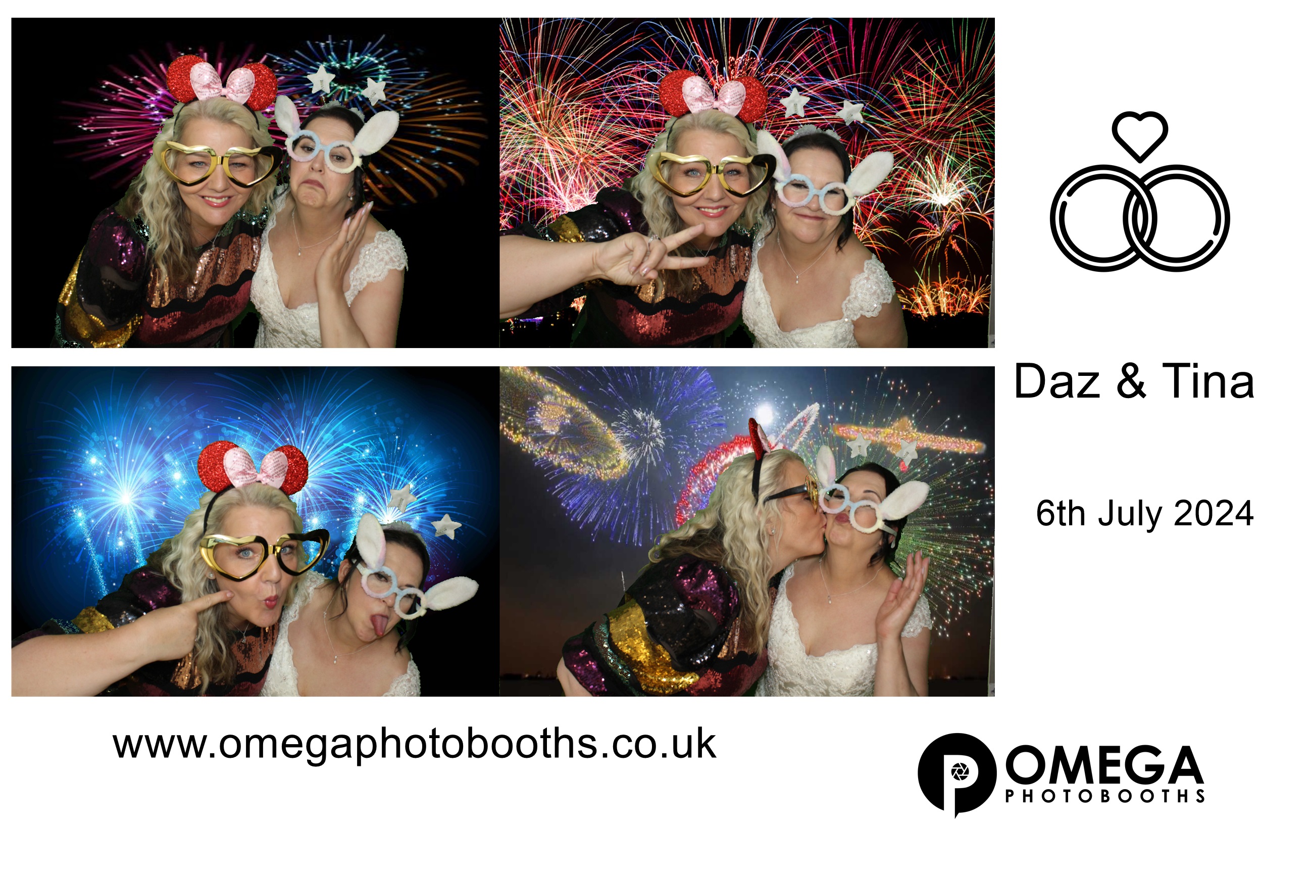 Daz & Tina's Wedding | View more photos from the event at gallery.omegaphotobooths.co.uk/u/Omega-Photobooths/Daz-Tinas-Wedding