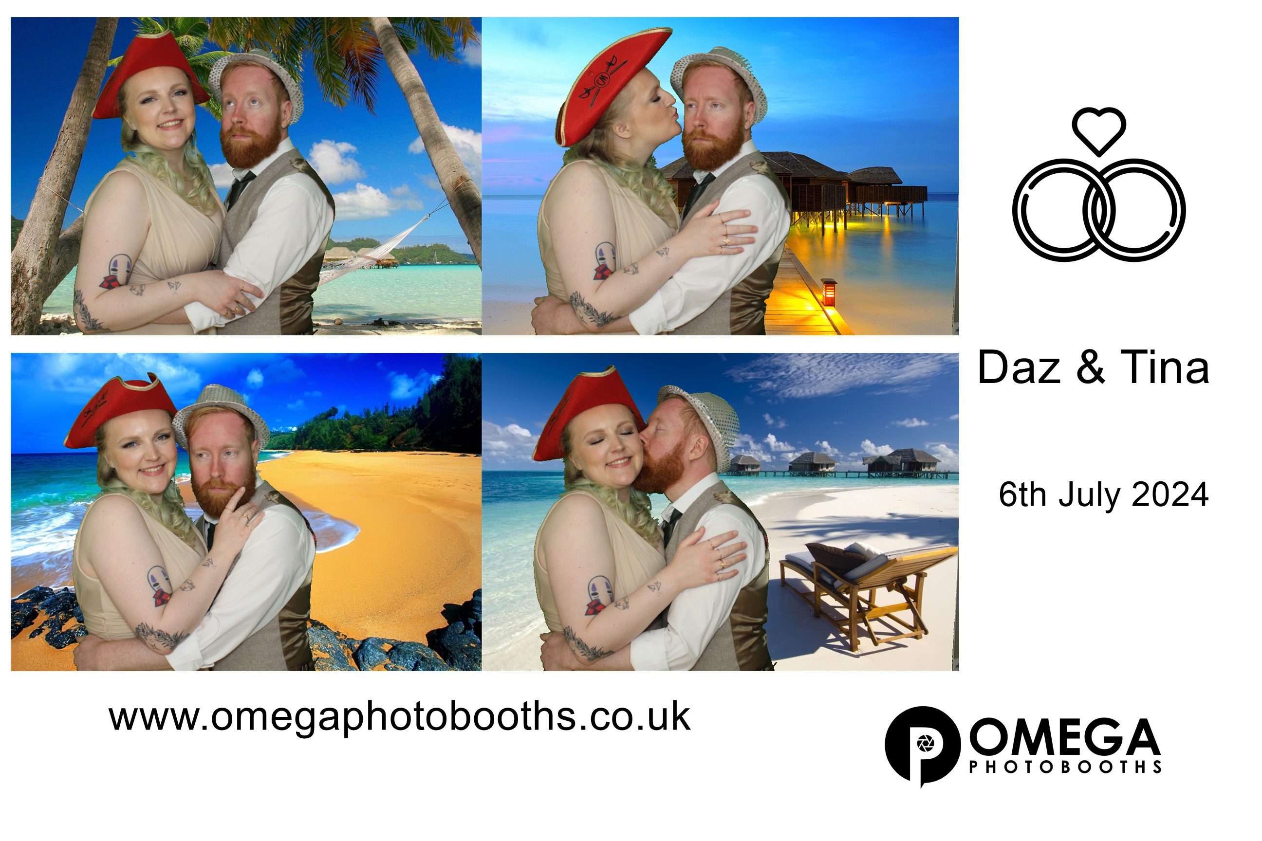 Daz & Tina's Wedding | View more photos from the event at gallery.omegaphotobooths.co.uk/u/Omega-Photobooths/Daz-Tinas-Wedding