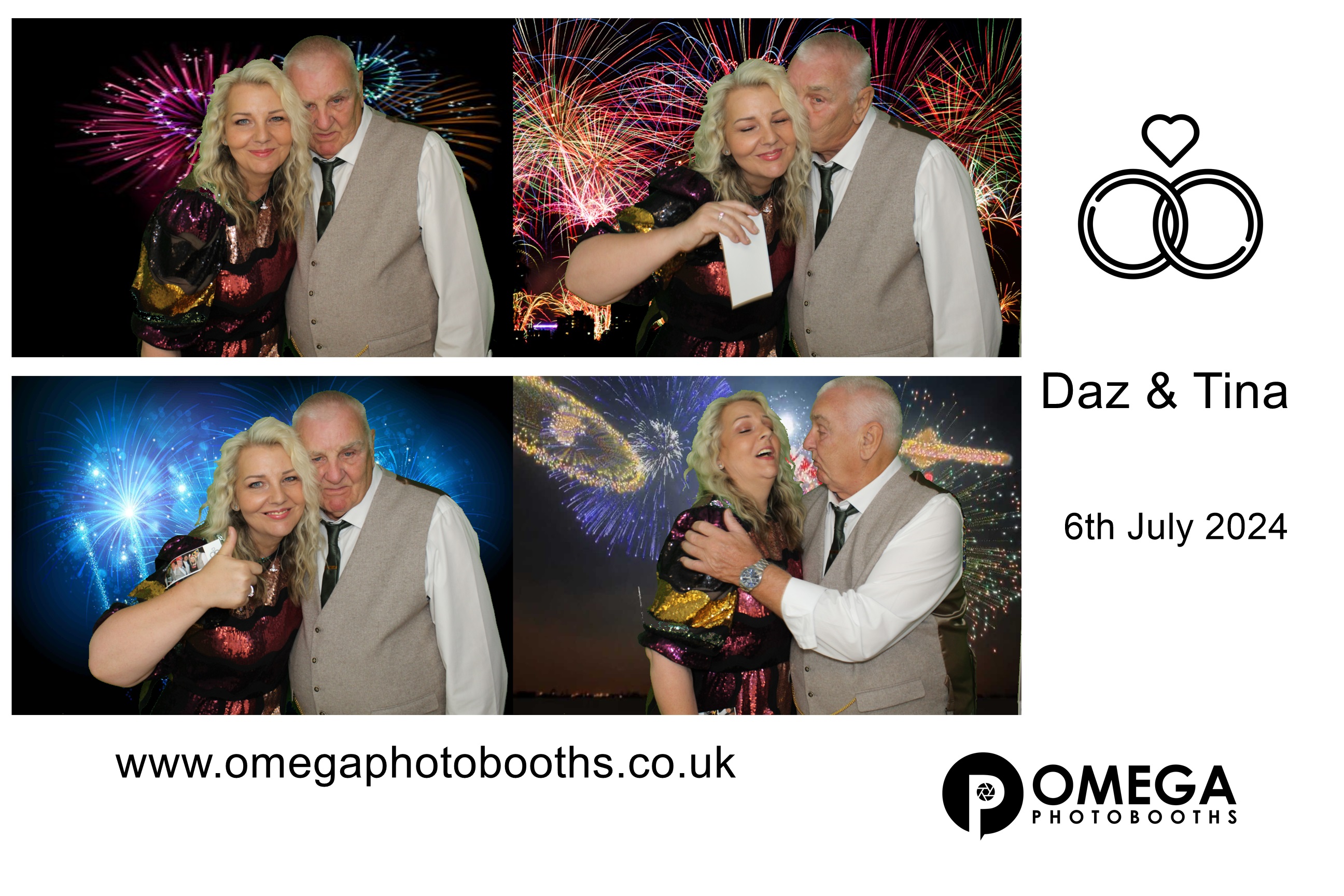 Daz & Tina's Wedding | View more photos from the event at gallery.omegaphotobooths.co.uk/u/Omega-Photobooths/Daz-Tinas-Wedding