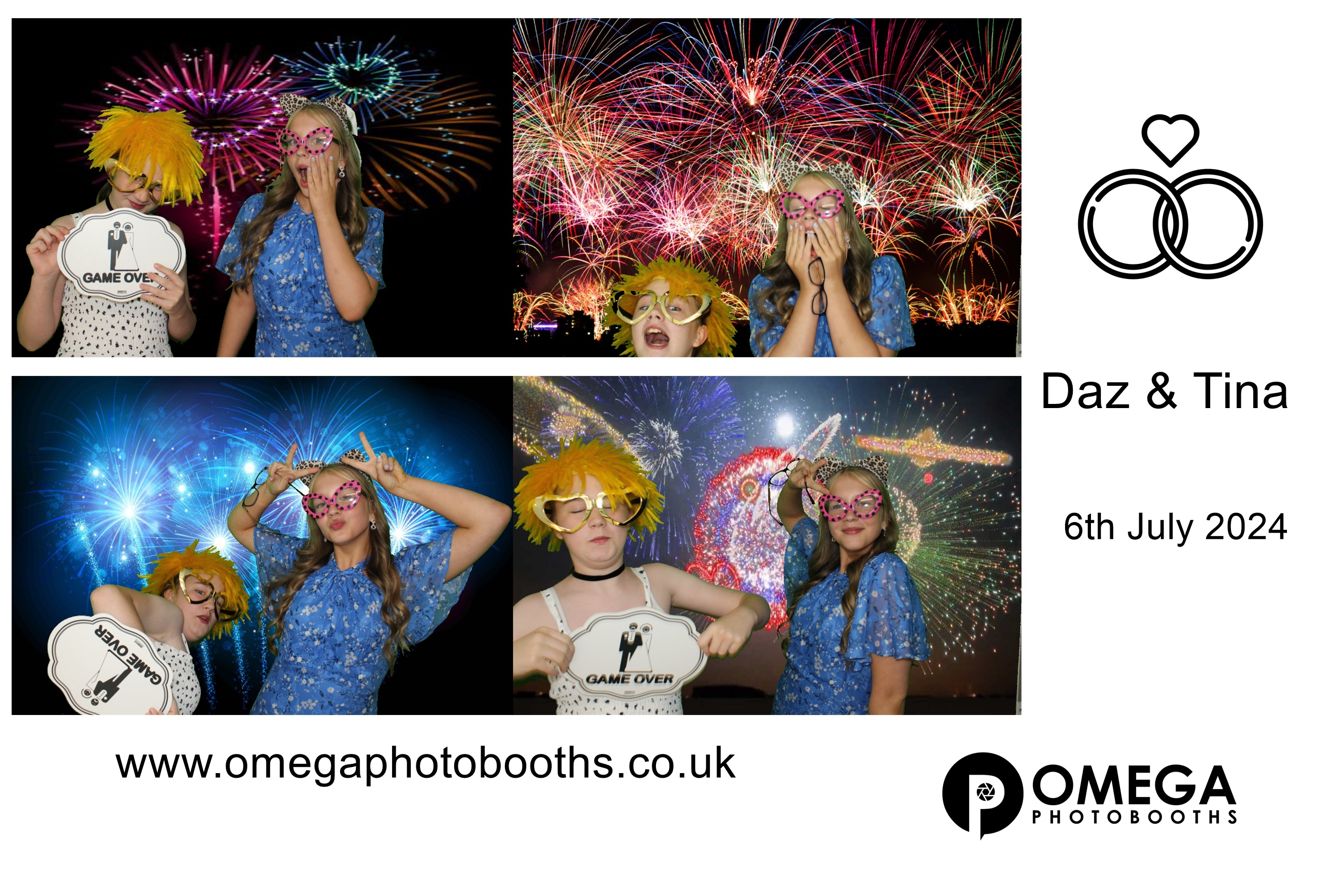 Daz & Tina's Wedding | View more photos from the event at gallery.omegaphotobooths.co.uk/u/Omega-Photobooths/Daz-Tinas-Wedding