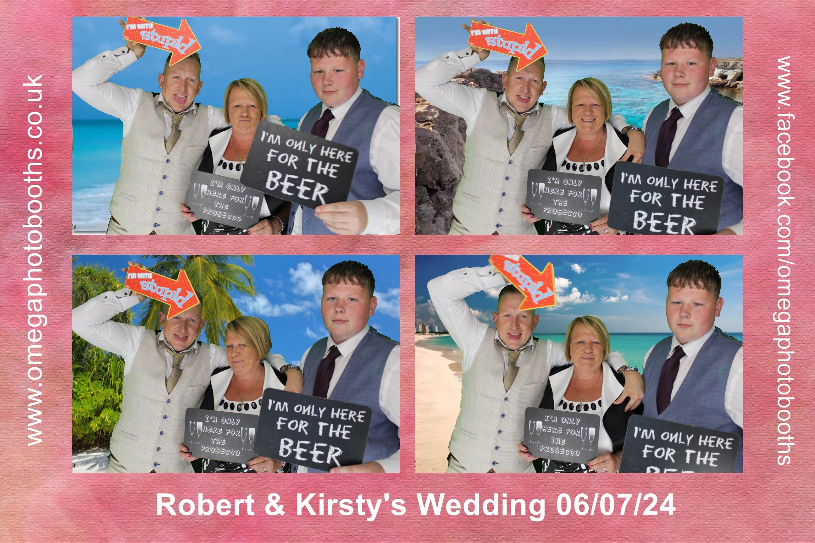 Robert & Kirsty's Wedding | View more photos from the event at gallery.omegaphotobooths.co.uk/u/Omega-Photobooths/Robert-Kirstys-Wedding