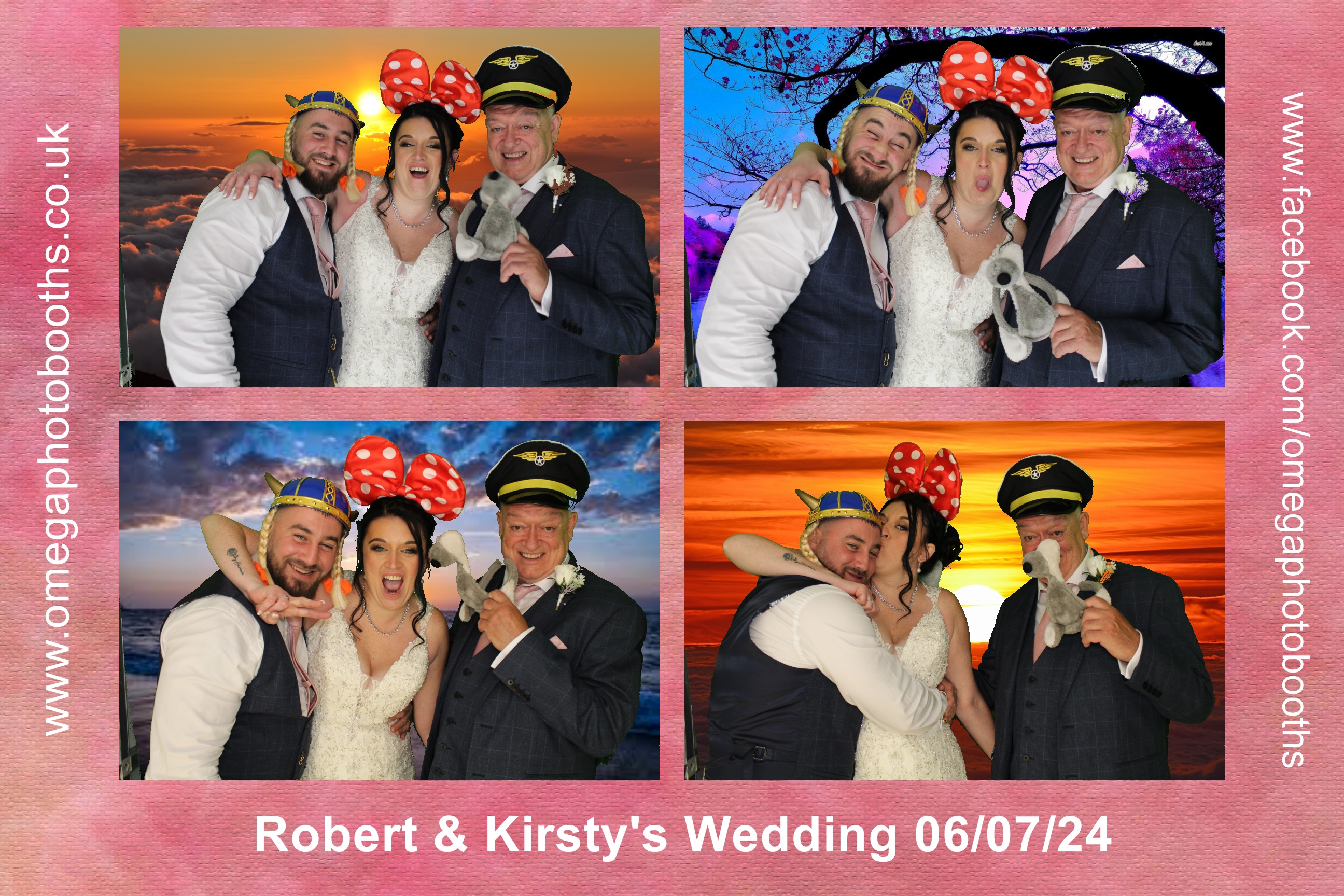 Robert & Kirsty's Wedding | View more photos from the event at gallery.omegaphotobooths.co.uk/u/Omega-Photobooths/Robert-Kirstys-Wedding