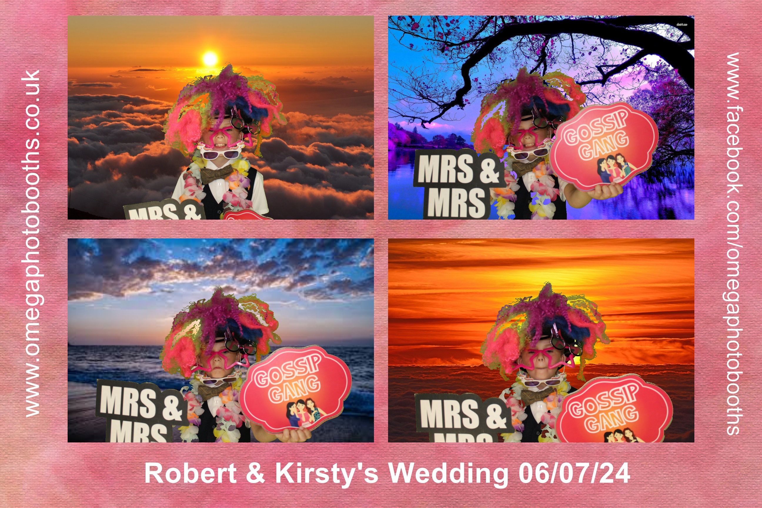Robert & Kirsty's Wedding | View more photos from the event at gallery.omegaphotobooths.co.uk/u/Omega-Photobooths/Robert-Kirstys-Wedding