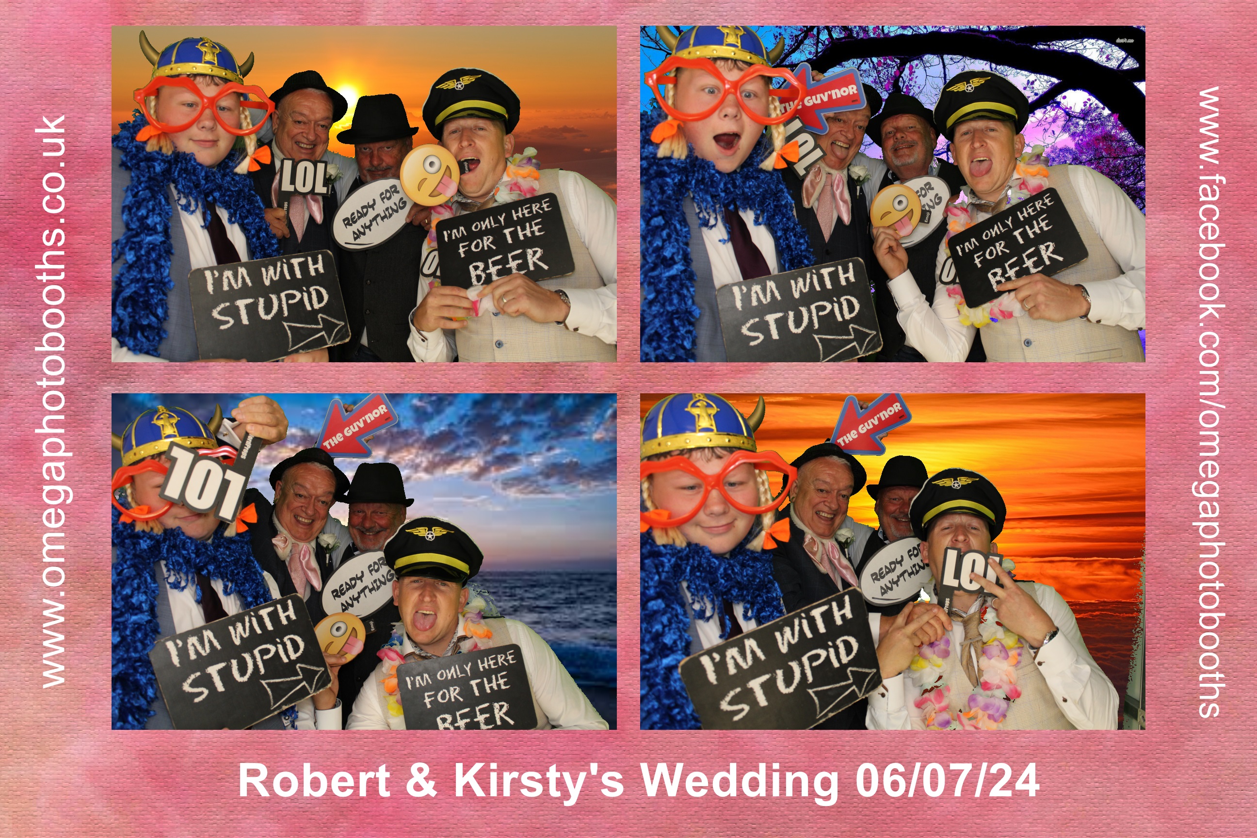 Robert & Kirsty's Wedding | View more photos from the event at gallery.omegaphotobooths.co.uk/u/Omega-Photobooths/Robert-Kirstys-Wedding