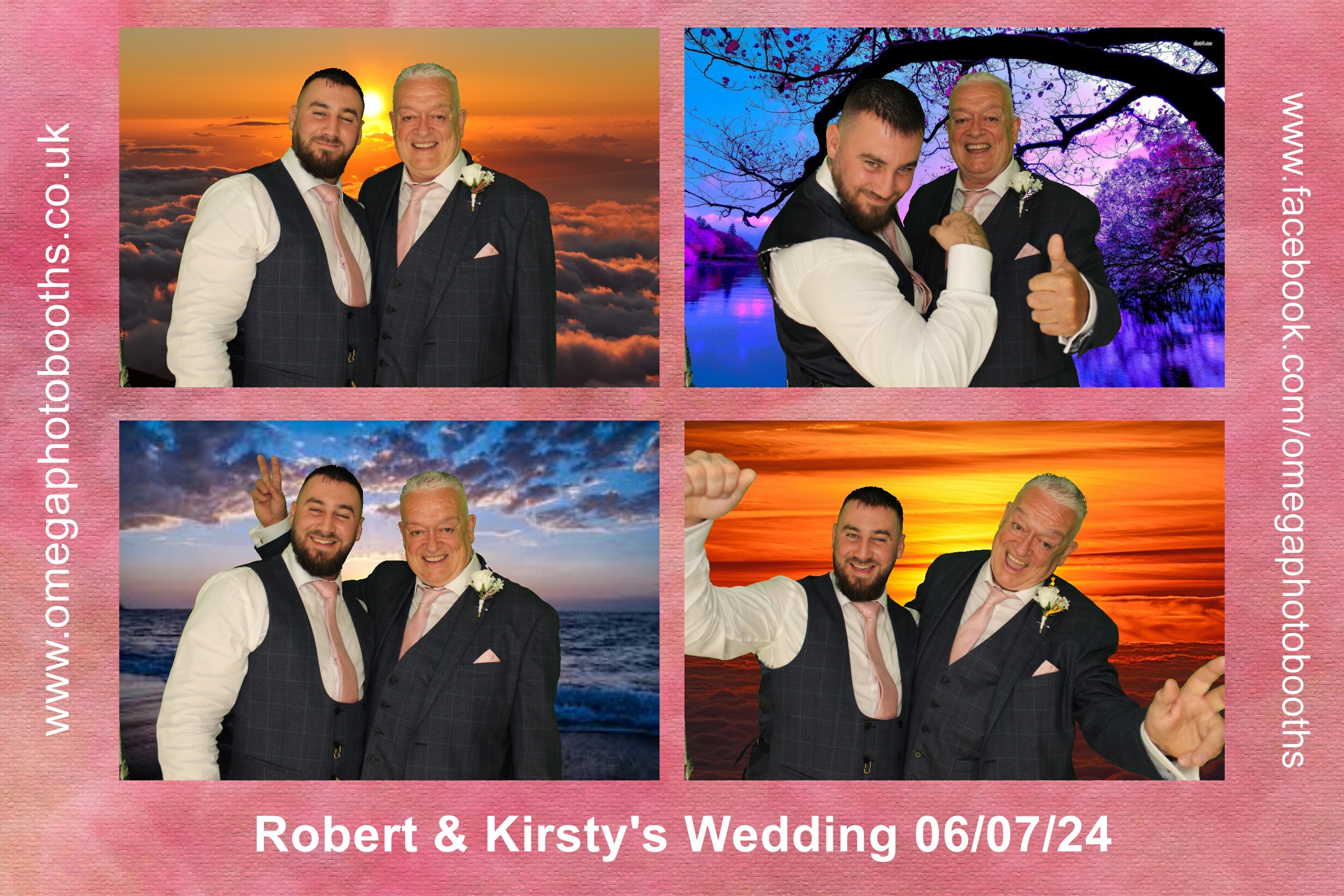 Robert & Kirsty's Wedding | View more photos from the event at gallery.omegaphotobooths.co.uk/u/Omega-Photobooths/Robert-Kirstys-Wedding
