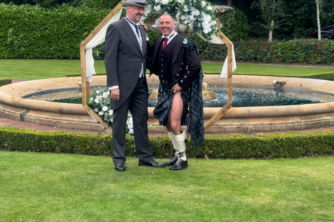 Stuart & Charles Wedding | View more photos from the event at gallery.omegaphotobooths.co.uk/u/Omega-Photobooths/Stuart-Charles-Wedding