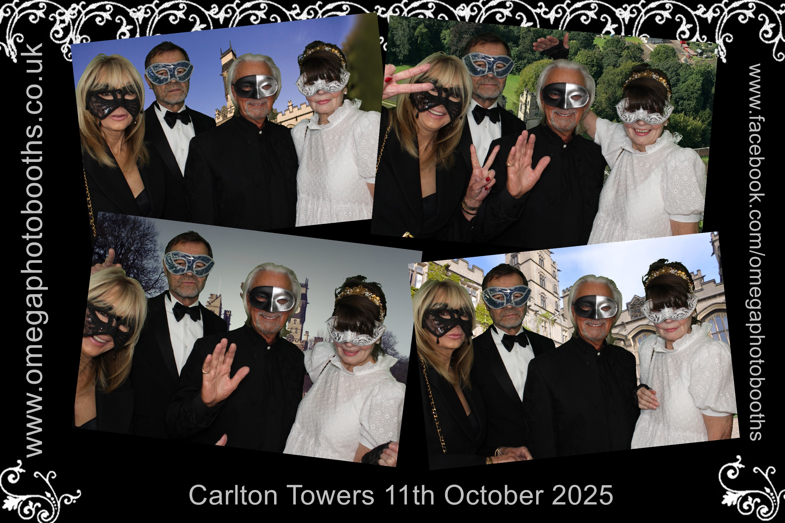 Carlton Towers Masquerade Ball | View more photos from the event at gallery.omegaphotobooths.co.uk/u/Omega-Photobooths/Carlton-Towers-Masquerade-Ball