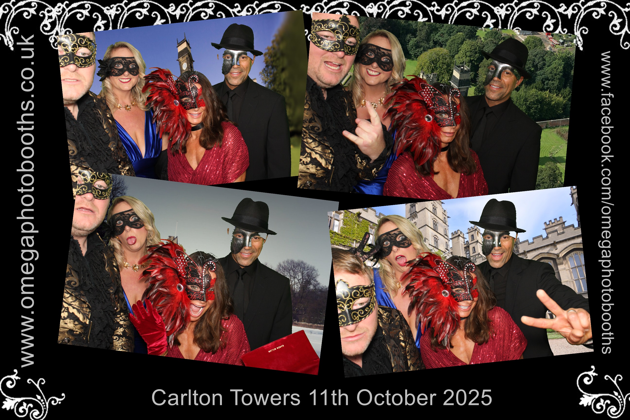 Carlton Towers Masquerade Ball | View more photos from the event at gallery.omegaphotobooths.co.uk/u/Omega-Photobooths/Carlton-Towers-Masquerade-Ball