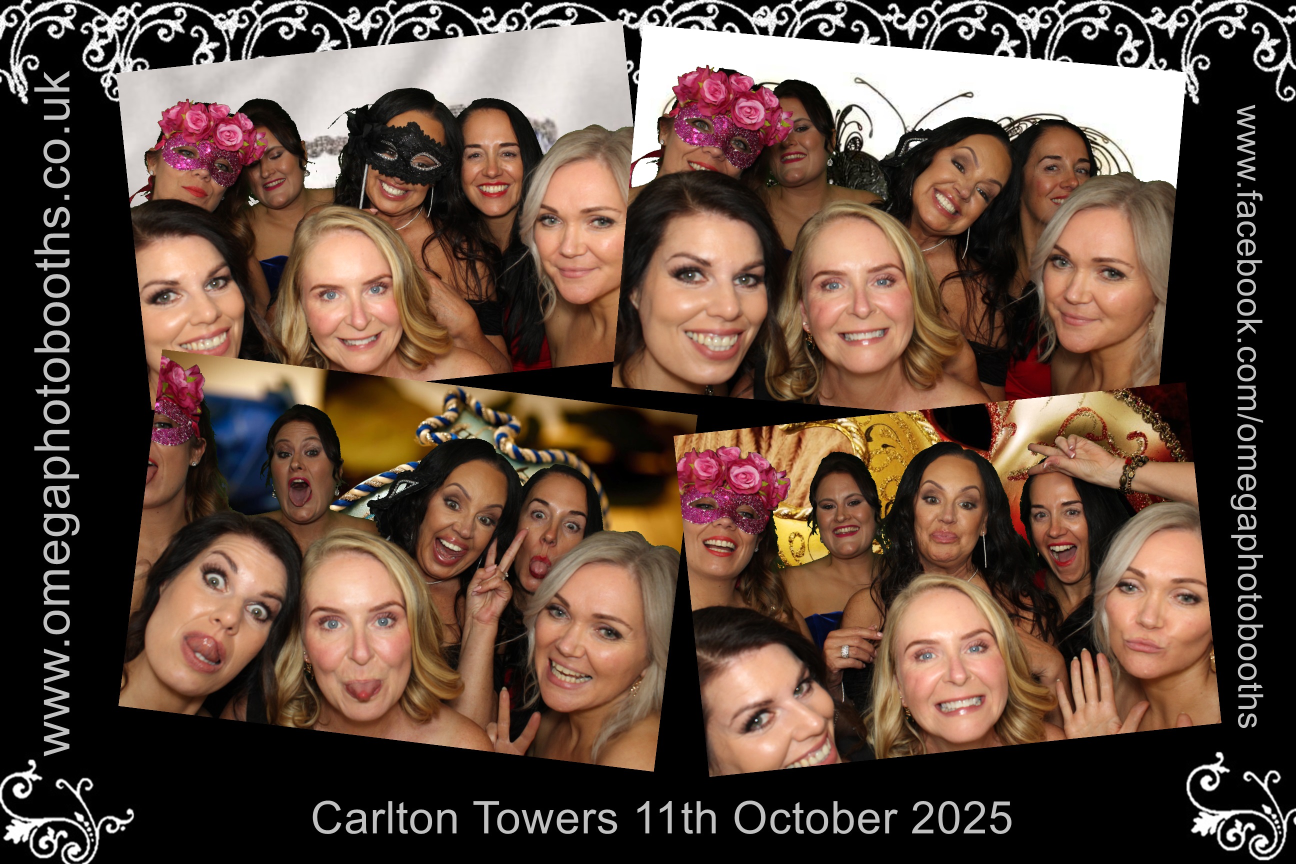 Carlton Towers Masquerade Ball | View more photos from the event at gallery.omegaphotobooths.co.uk/u/Omega-Photobooths/Carlton-Towers-Masquerade-Ball