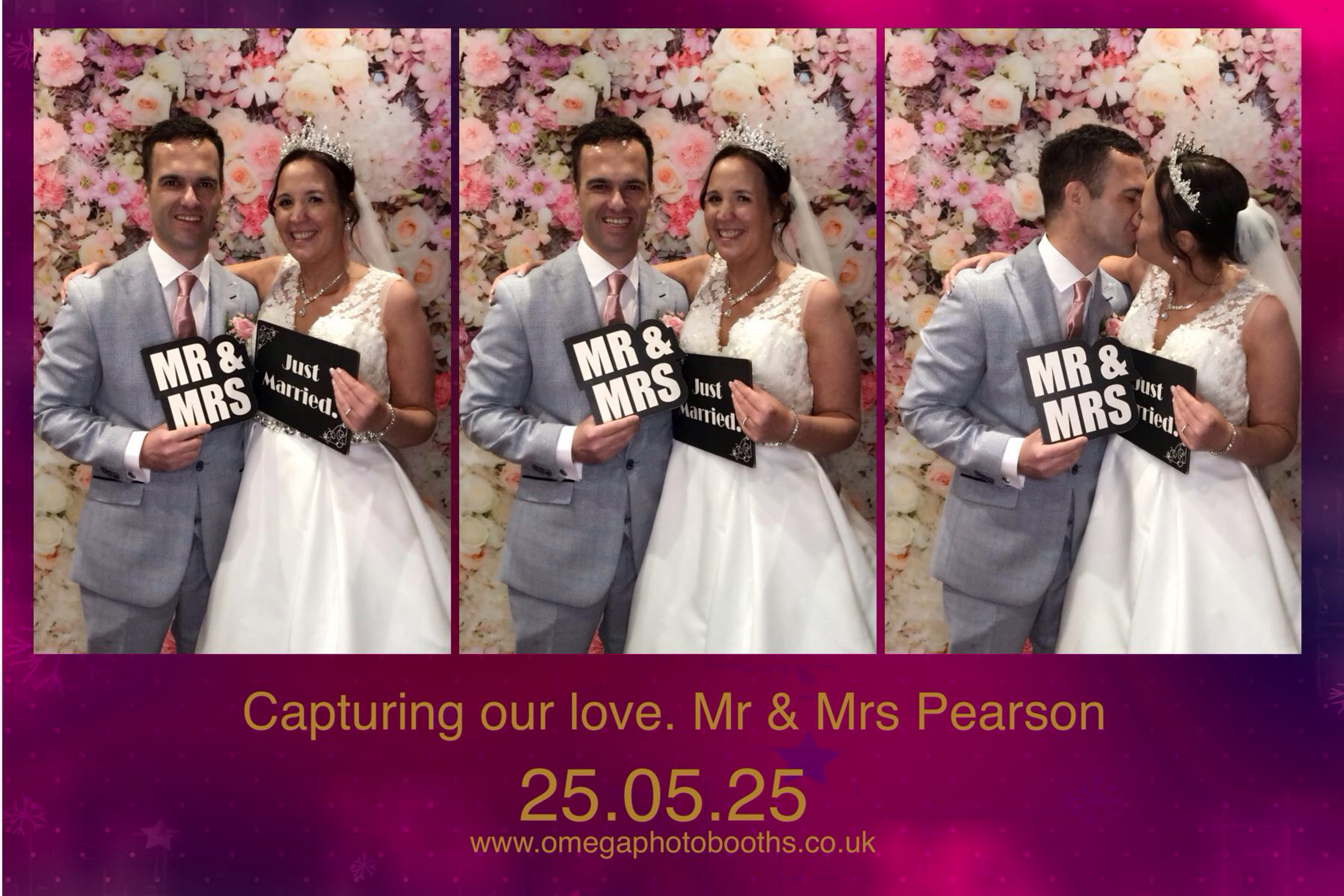 Claire & Daryl's Wedding | View more photos from the event at gallery.omegaphotobooths.co.uk/u/Omega-Photobooths/Claire-Daryls-Wedding