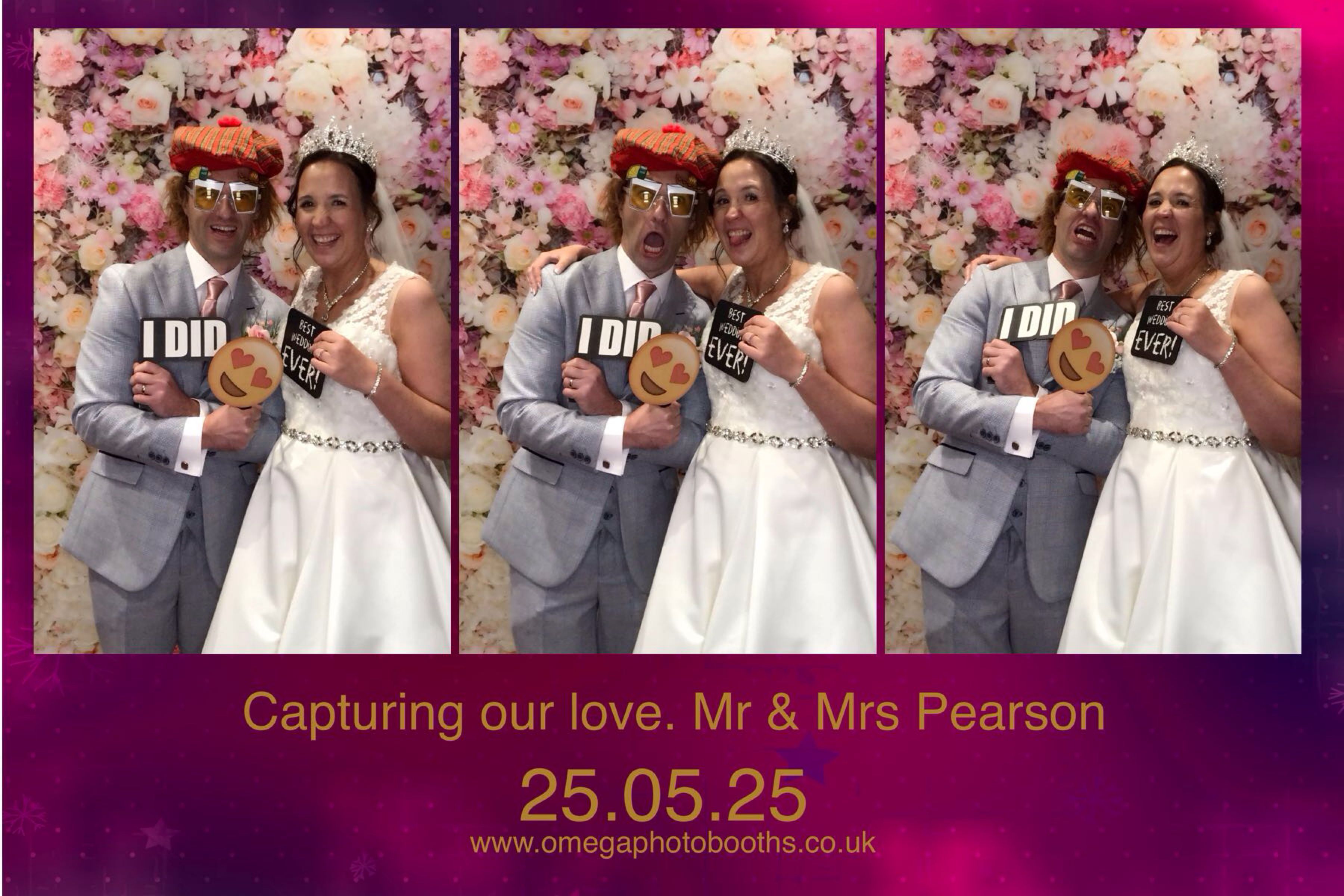 Claire & Daryl's Wedding | View more photos from the event at gallery.omegaphotobooths.co.uk/u/Omega-Photobooths/Claire-Daryls-Wedding
