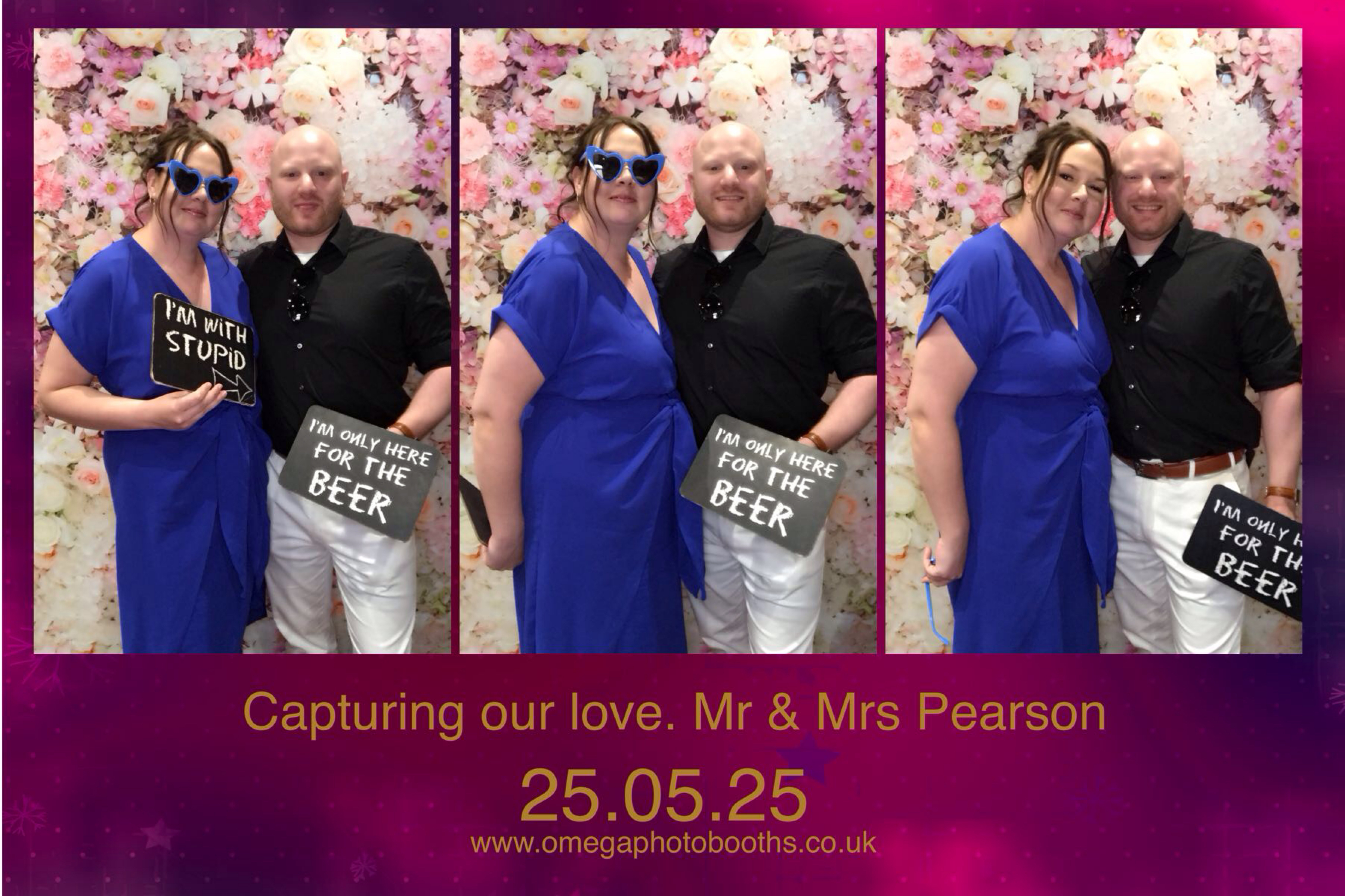 Claire & Daryl's Wedding | View more photos from the event at gallery.omegaphotobooths.co.uk/u/Omega-Photobooths/Claire-Daryls-Wedding