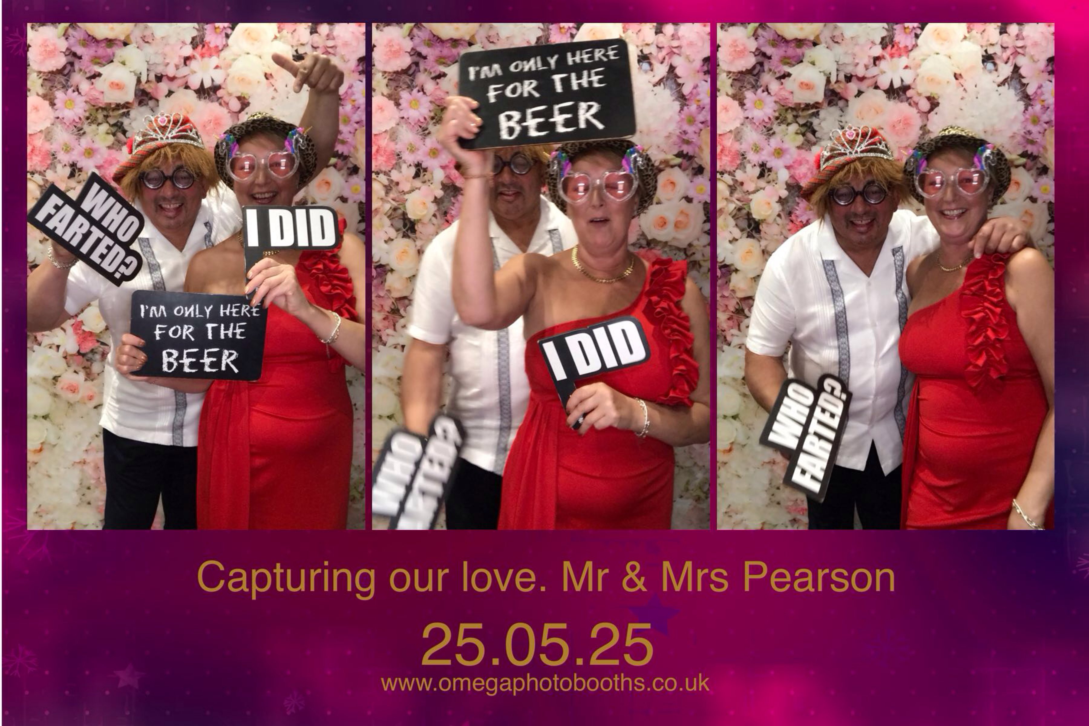 Claire & Daryl's Wedding | View more photos from the event at gallery.omegaphotobooths.co.uk/u/Omega-Photobooths/Claire-Daryls-Wedding