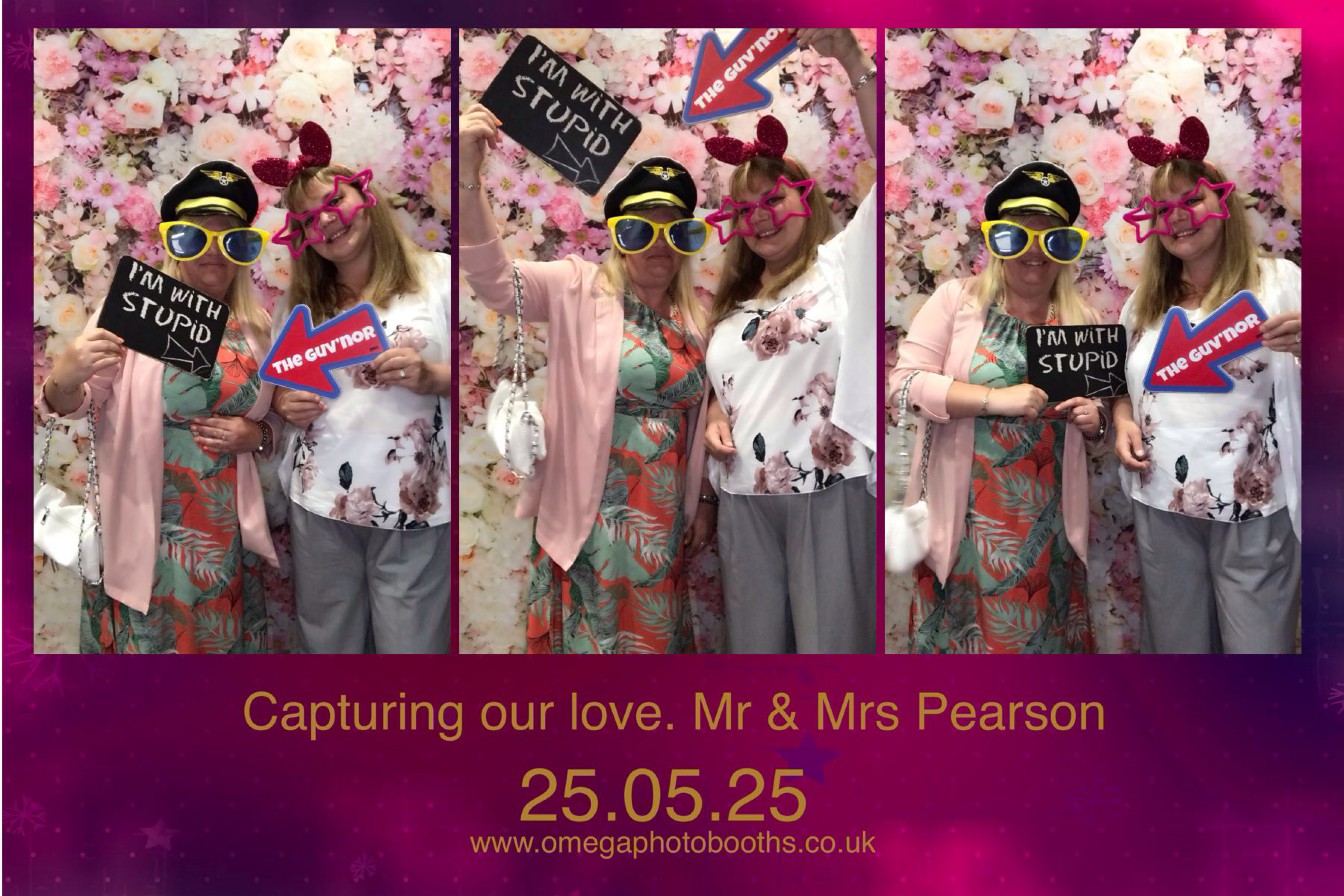Claire & Daryl's Wedding | View more photos from the event at gallery.omegaphotobooths.co.uk/u/Omega-Photobooths/Claire-Daryls-Wedding