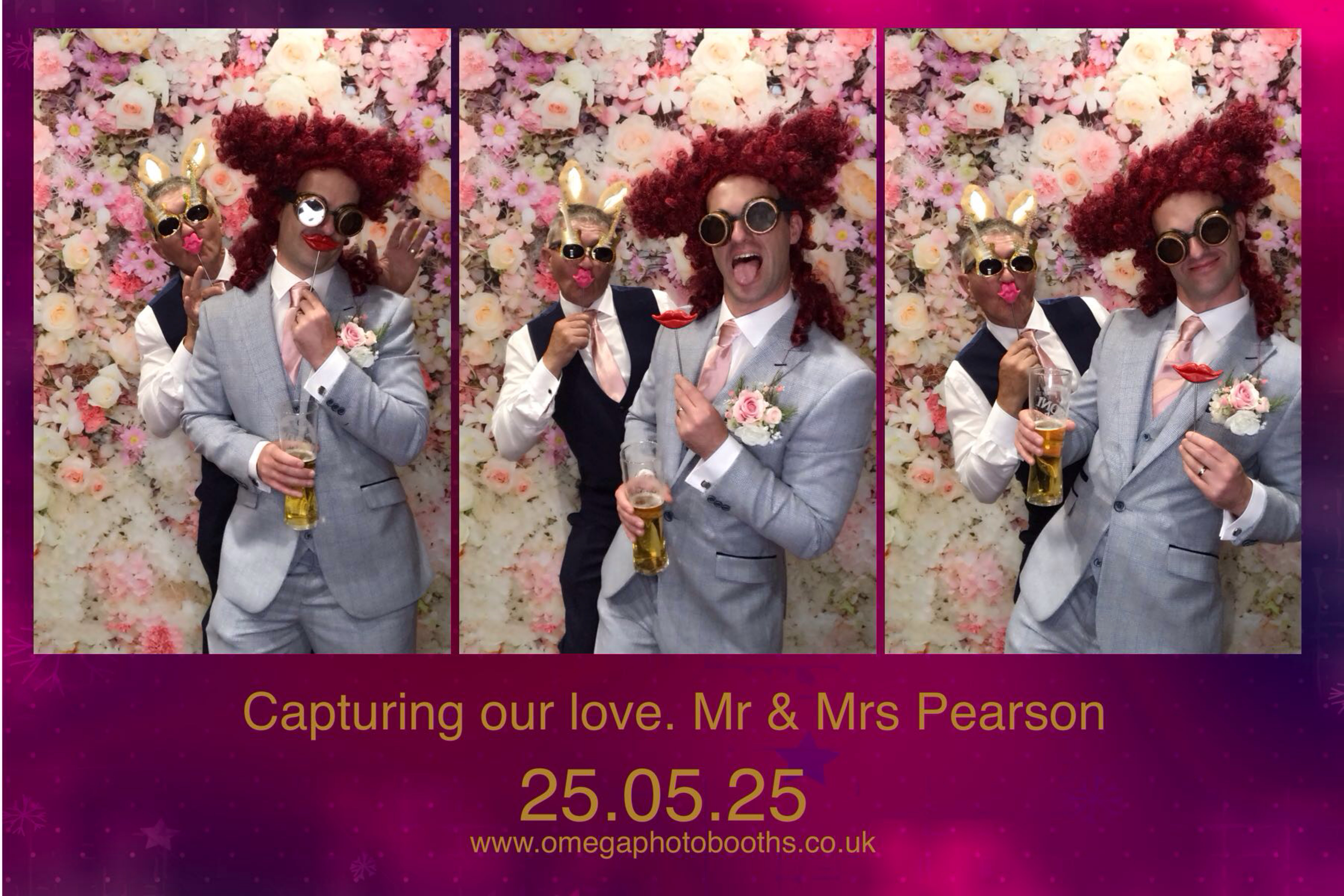 Claire & Daryl's Wedding | View more photos from the event at gallery.omegaphotobooths.co.uk/u/Omega-Photobooths/Claire-Daryls-Wedding