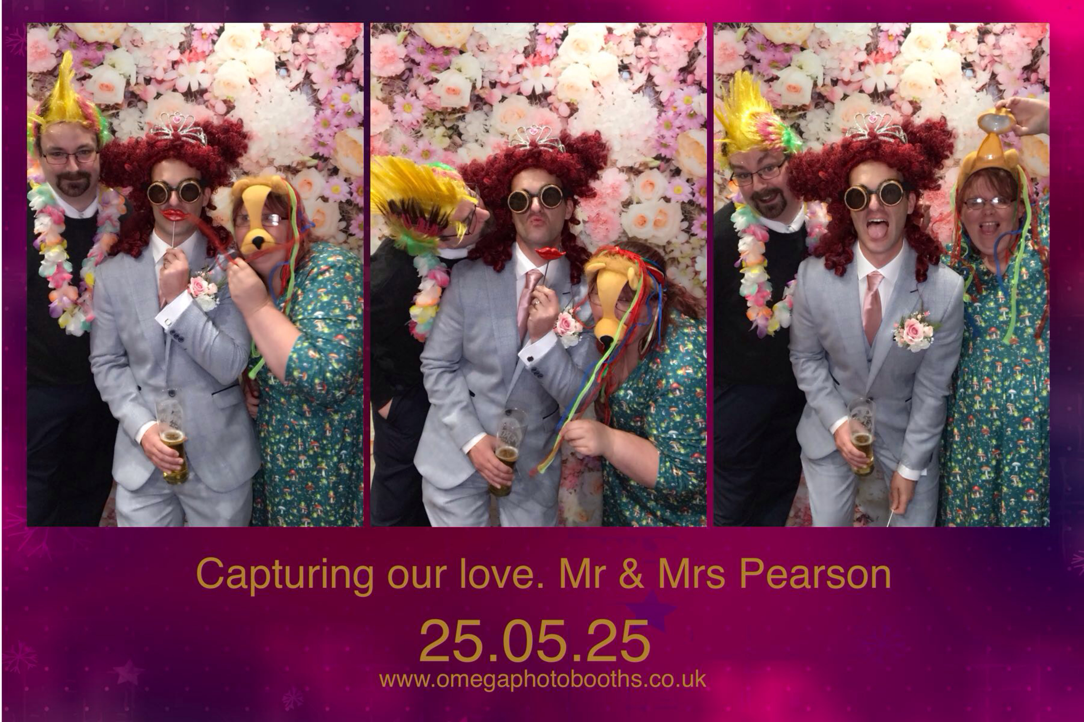 Claire & Daryl's Wedding | View more photos from the event at gallery.omegaphotobooths.co.uk/u/Omega-Photobooths/Claire-Daryls-Wedding
