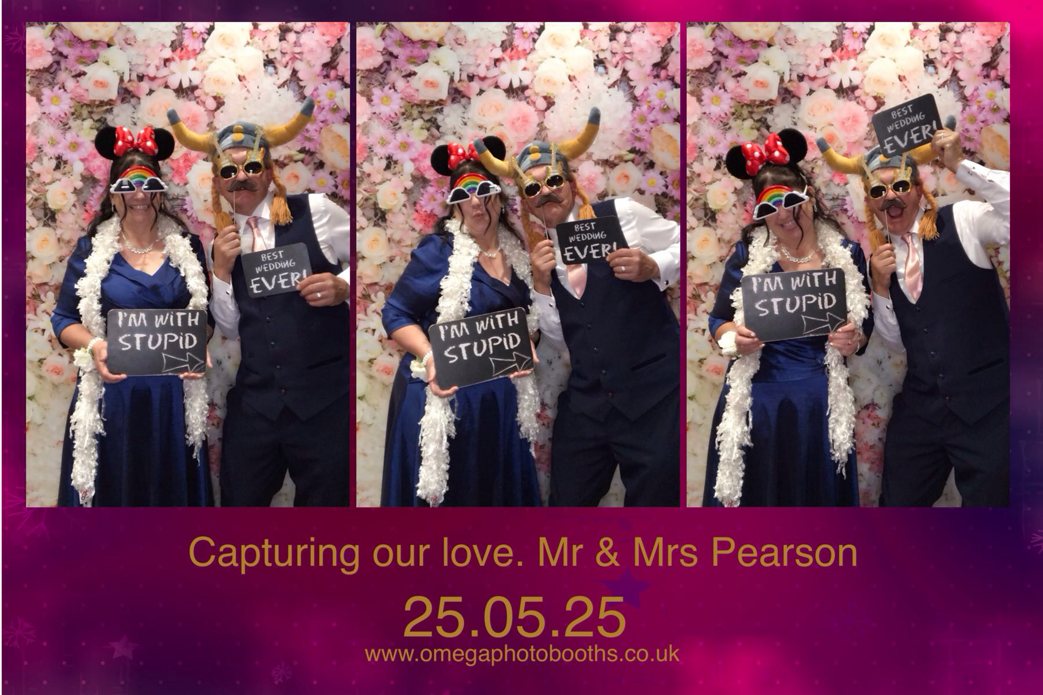 Claire & Daryl's Wedding | View more photos from the event at gallery.omegaphotobooths.co.uk/u/Omega-Photobooths/Claire-Daryls-Wedding